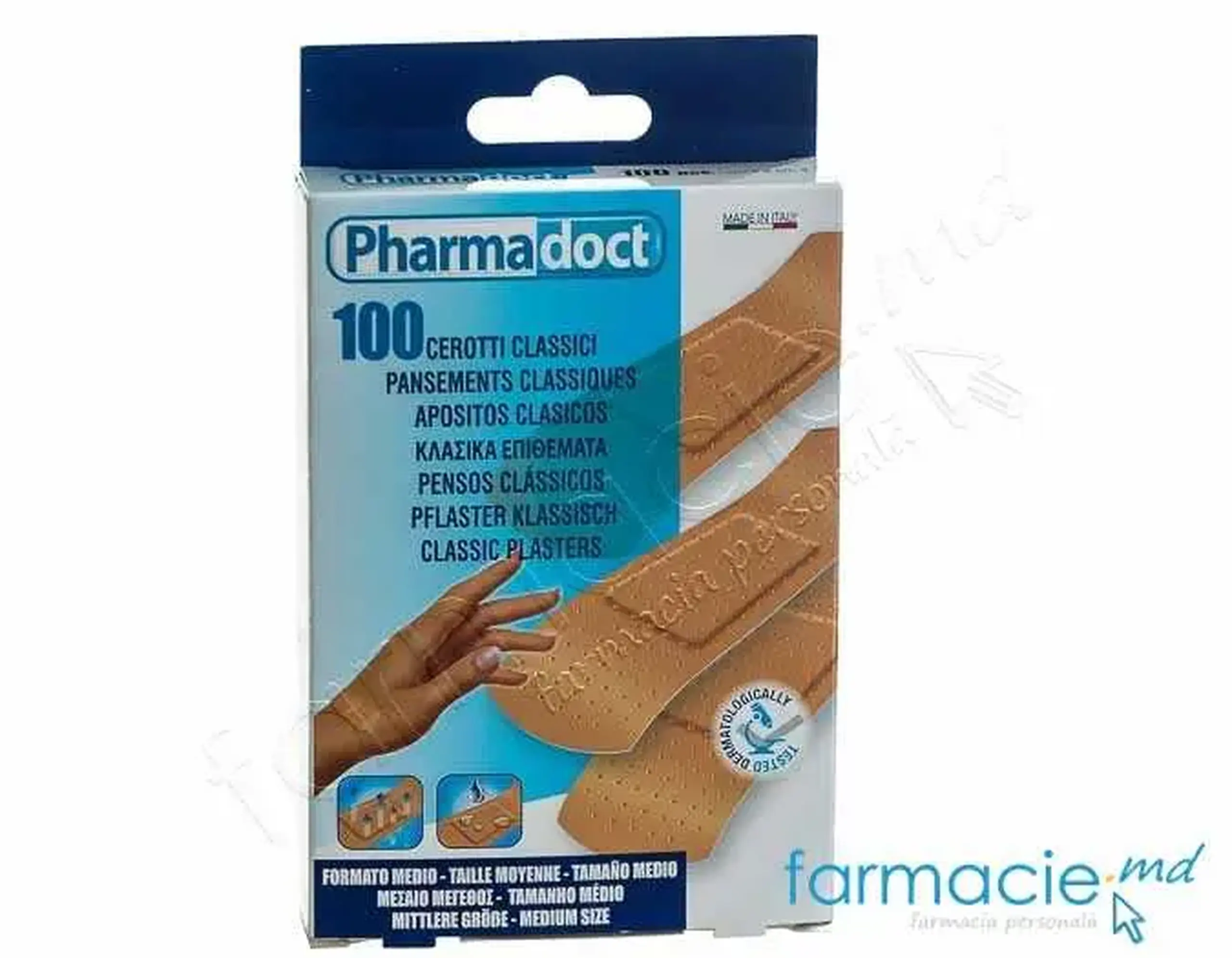 Emplastru Pharma Doct 2cmx7cm N100 Classic,medium