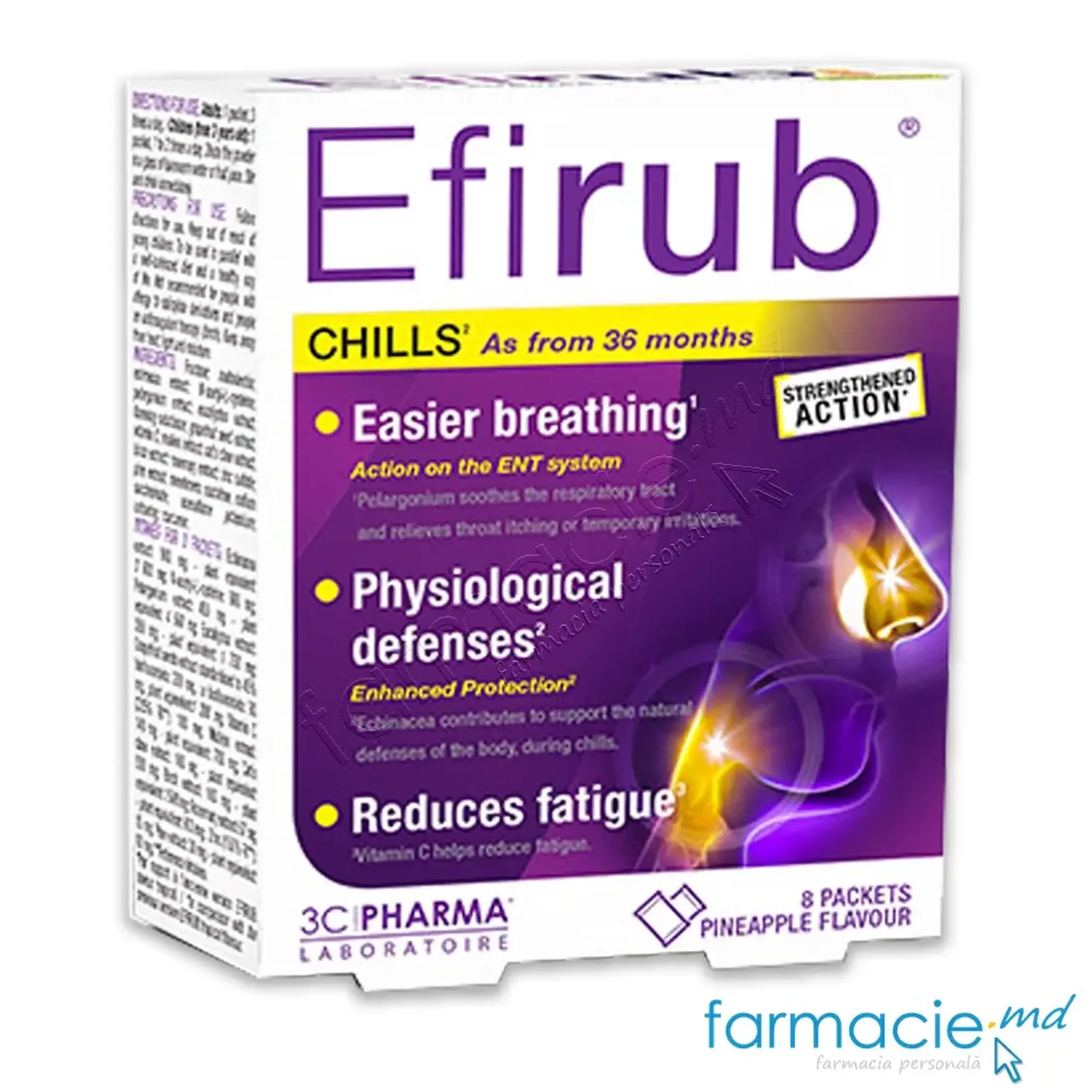 EFIRUB pulbere plic N8 3Chenes
