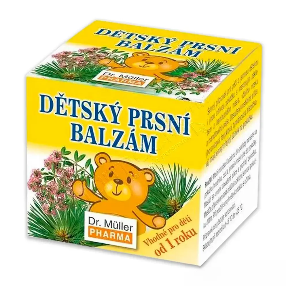 Balsam pectoral raceala copii 1+ 50ml Dr. Muller PHARMA