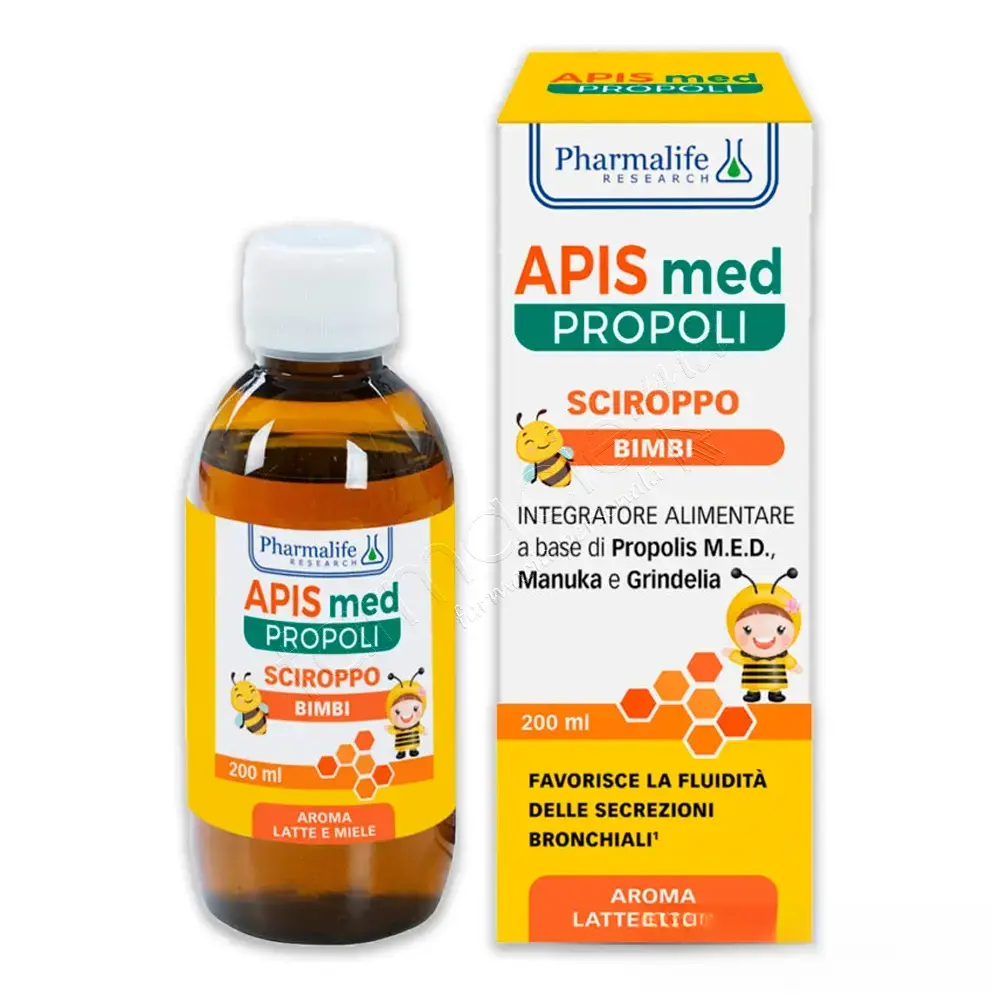 Apis Med Propolis sirop copii (1 an+) 200ml Pharmalife