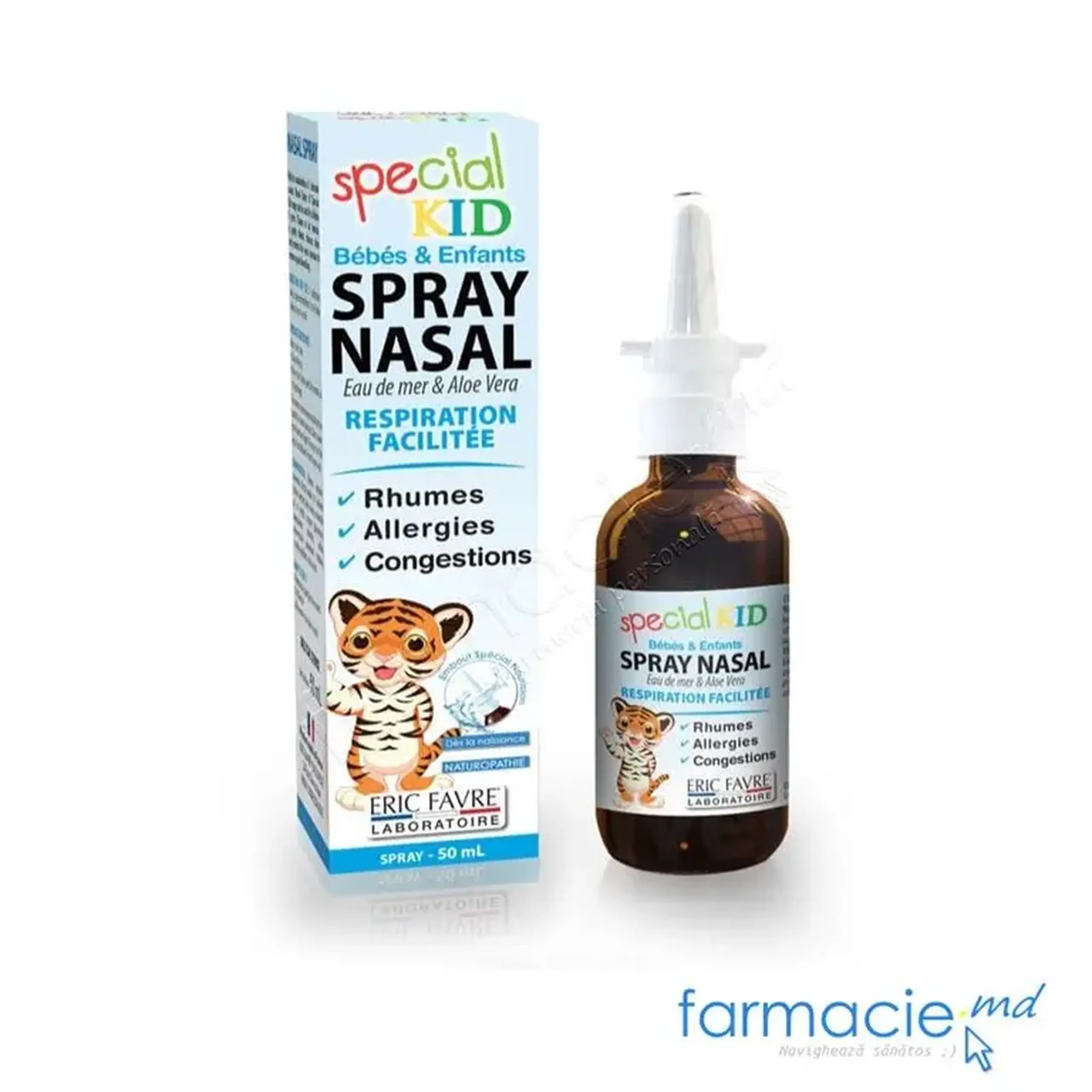 Special Kid Spray nasal copii 0+(Apa de mare,Aloe vera) 50ml Eric Favre