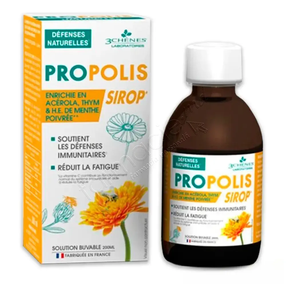 Propolis Bio sirop 200ml 3Chenes