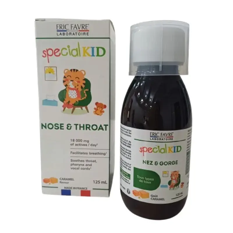 Special Kid Nose&Throat sirop 125ml (nas,git) Eric Favre