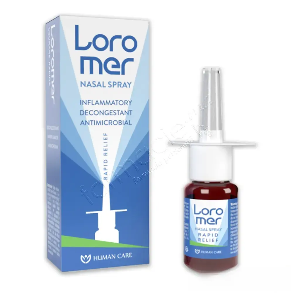 Loromer nazal spray (nas infundat) 3 ani+ 10ml Human Care