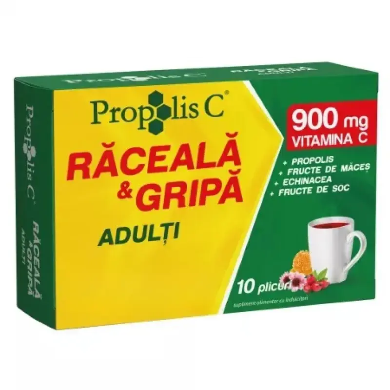 Propolis C Raceala si Gripa Adulti plic N10 Fiterman