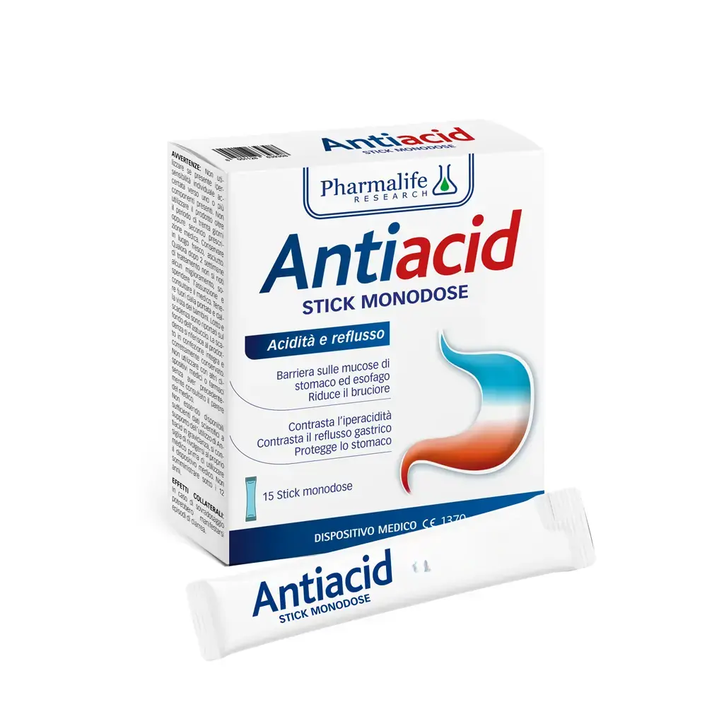 Antiacid Stick (reflux,hiperaciditate,arsuri) 15ml N15 Pharmalife
