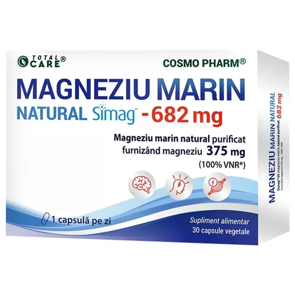 Magneziu Marin 375mg caps. N30 Cosmo Pharm