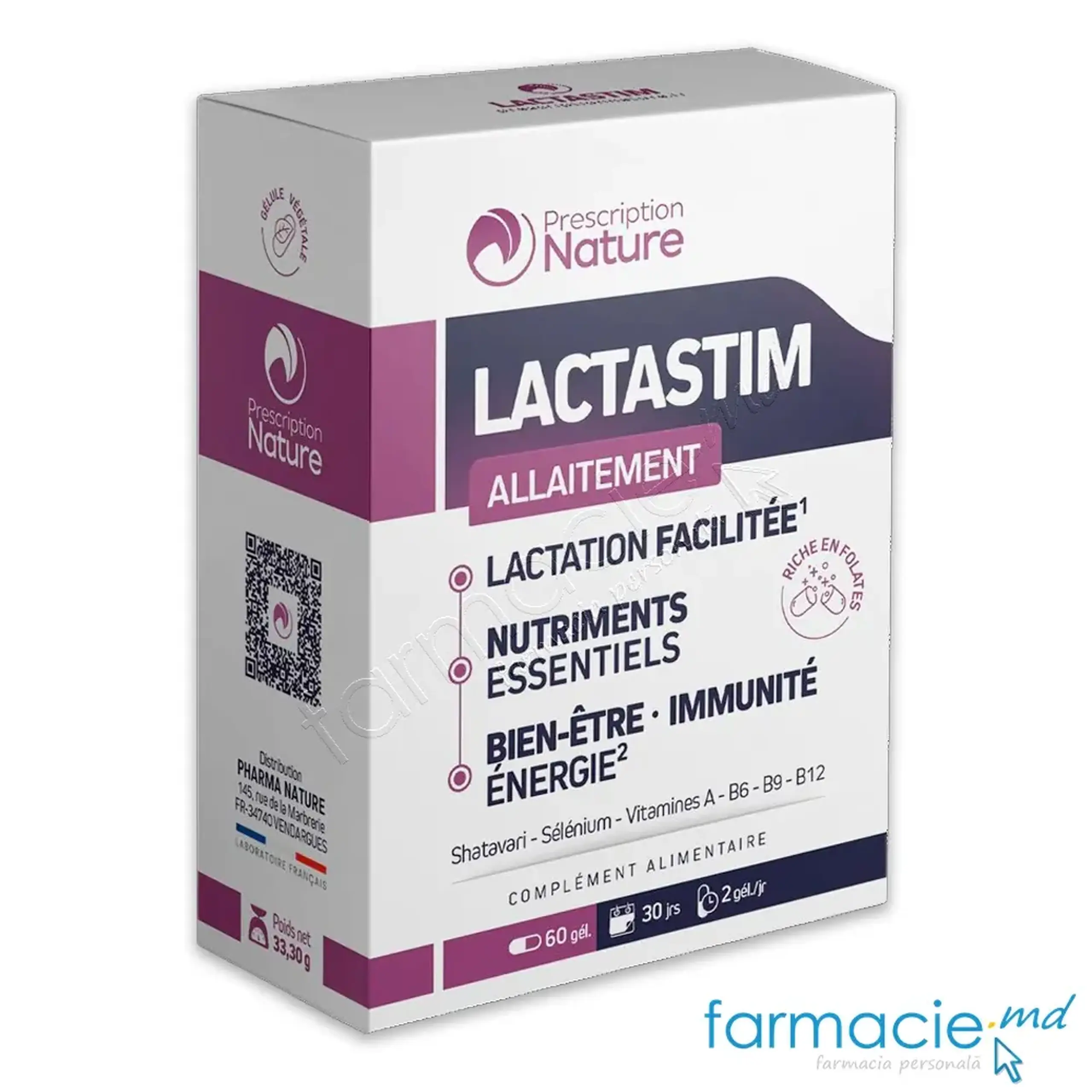 Lactastim (faciliteaza lactatia) caps. N60 Pharma Nature