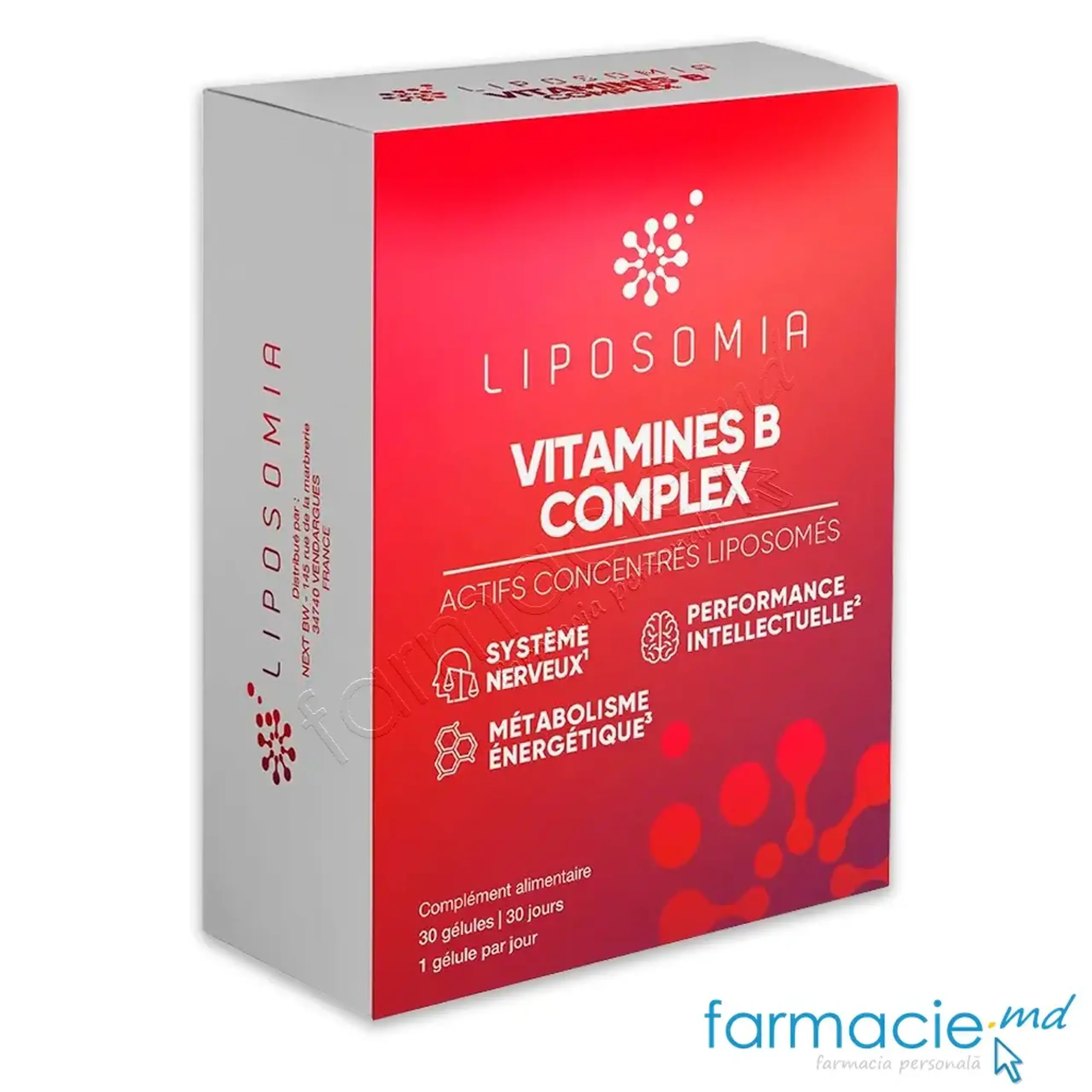 Vitamina B Complex Lipozomala caps. N30 Pharma Nature