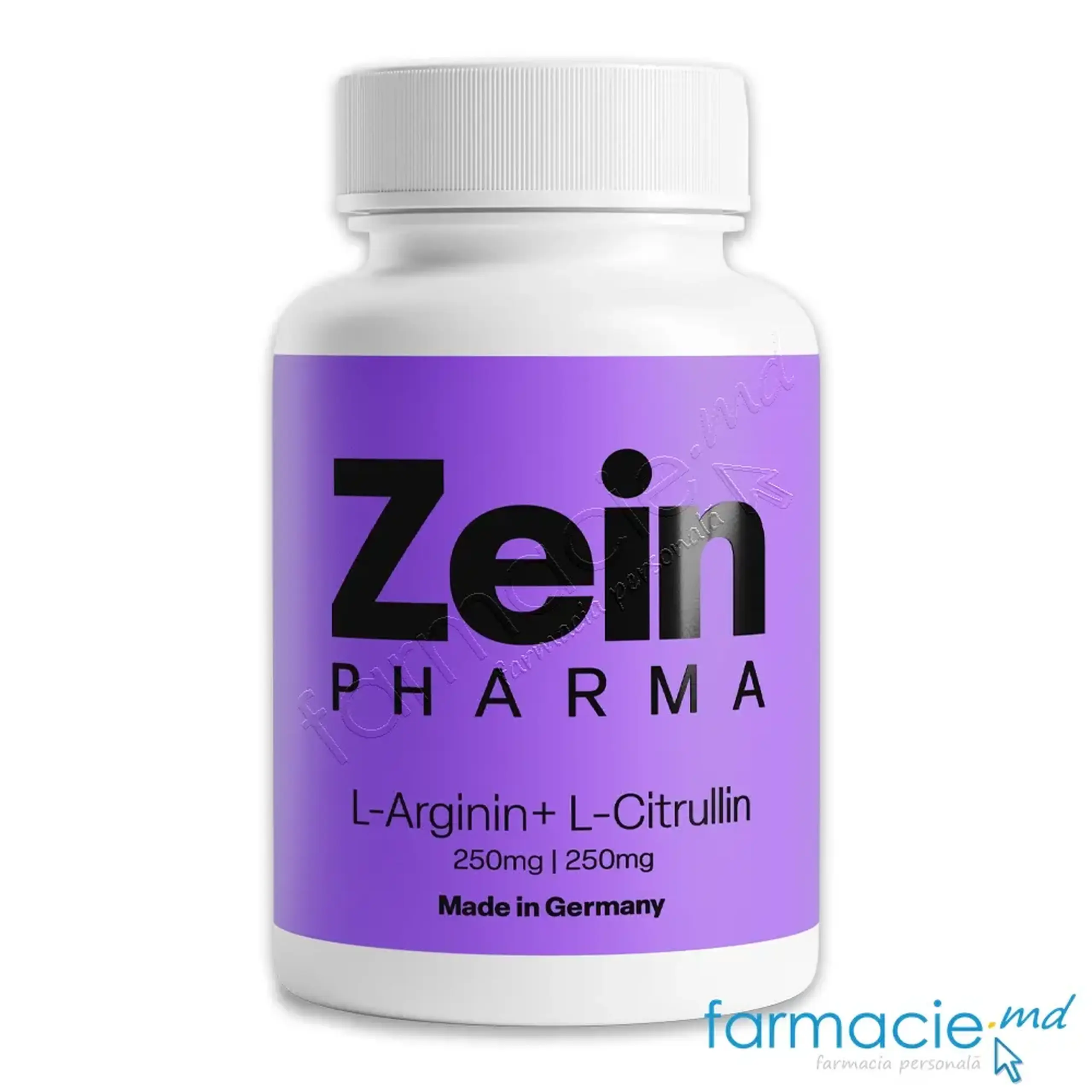 L-Arginina 250mg+L-Citrullin 250 caps. N90 ZeinPharma