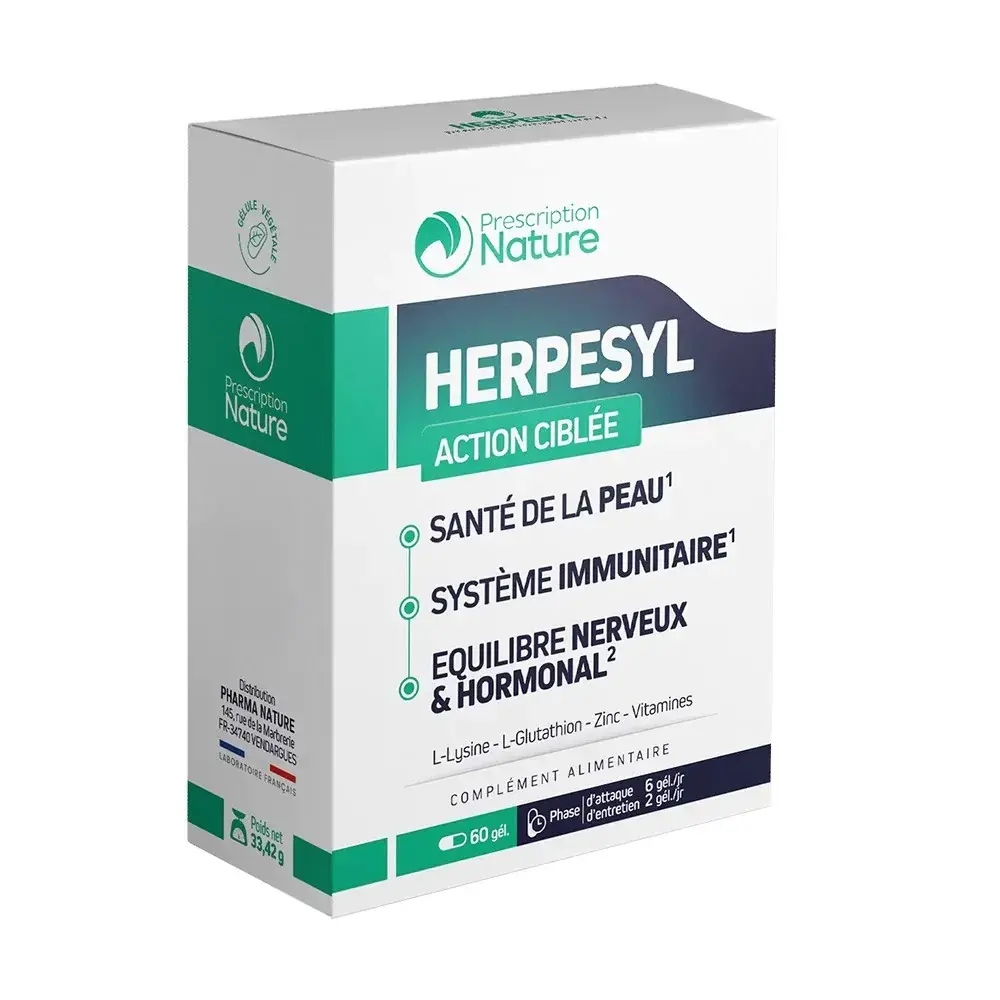 Herpesyl (combate virusul herpes simplex HSV) caps. N60