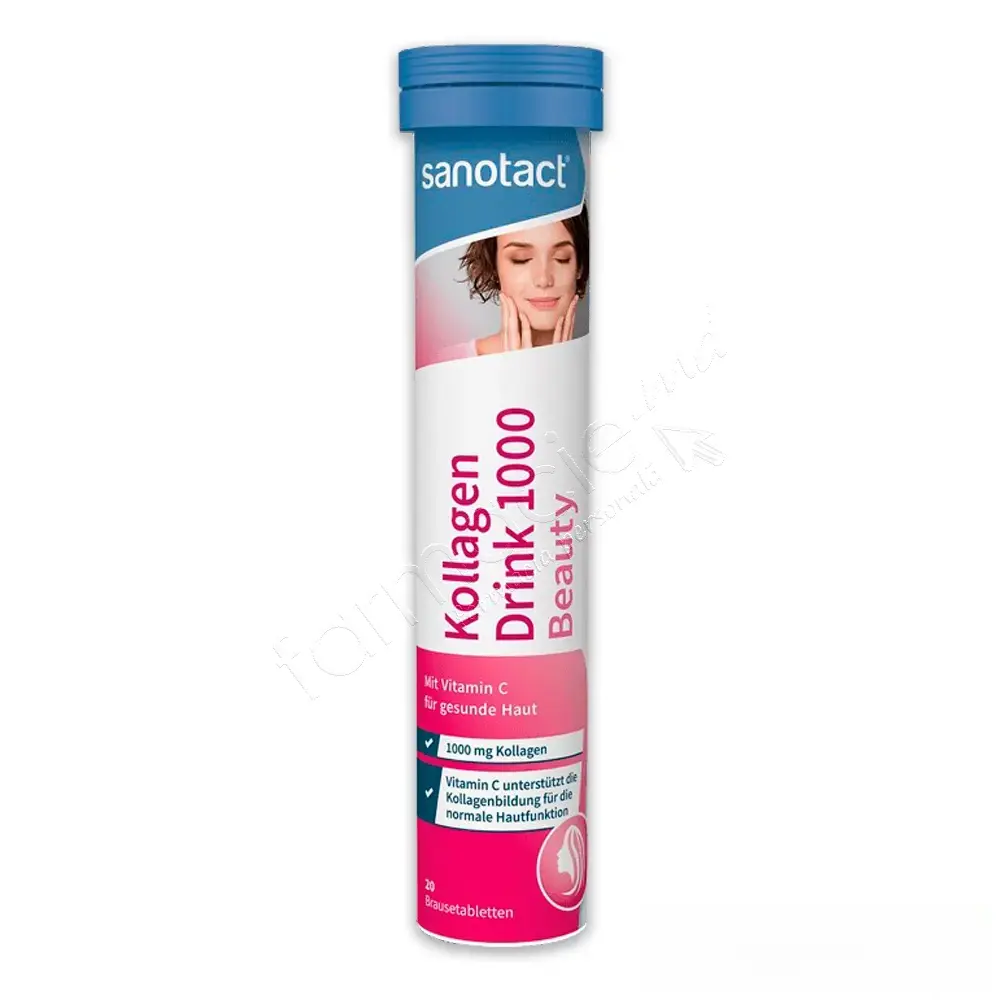 Colagen Drink 1000 Beauty+Vit.C comp. eferv. N20 Sanotact