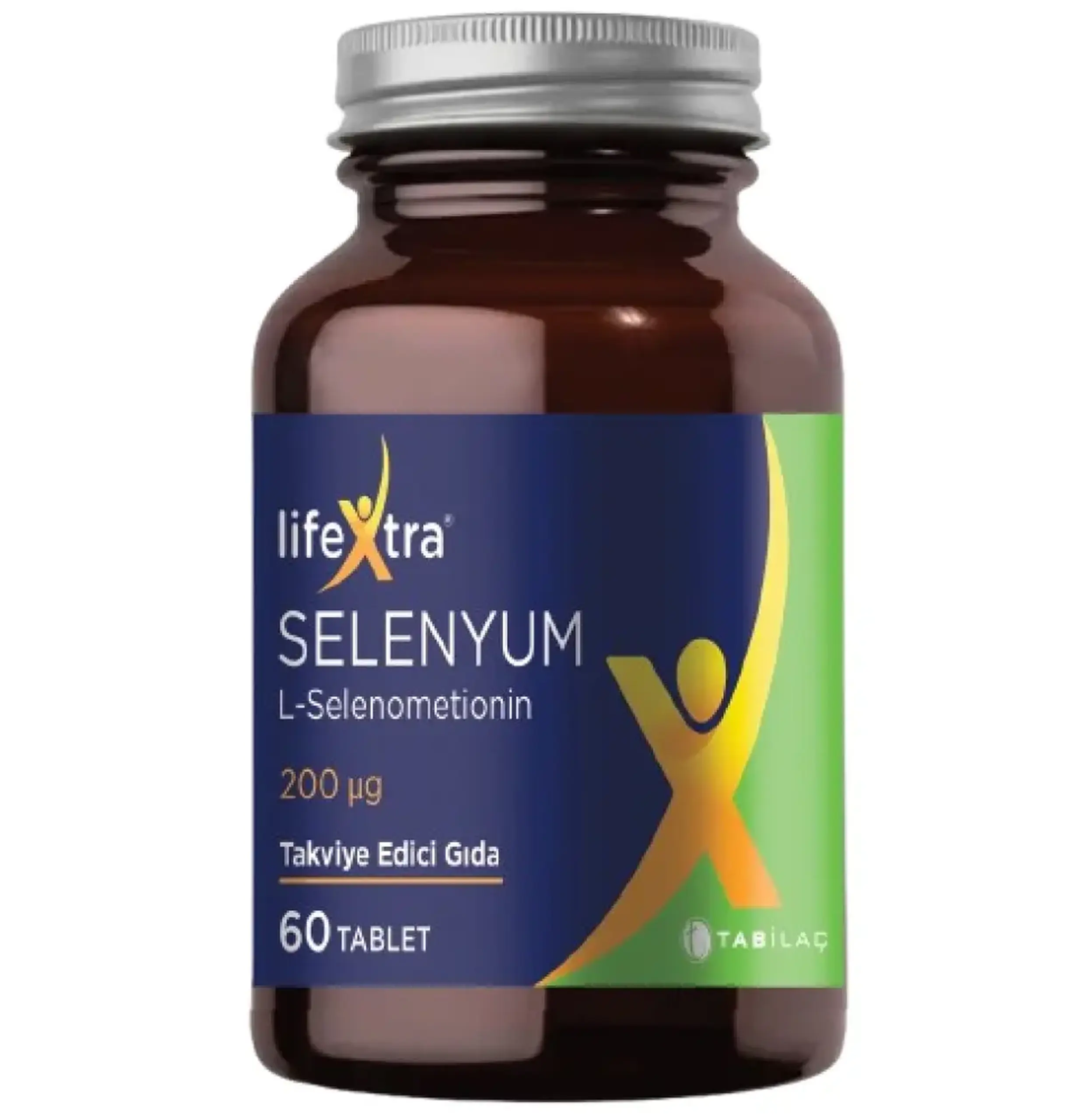 Seleniu 200μg LIFEXTRA comp.N60 Tab Ilac