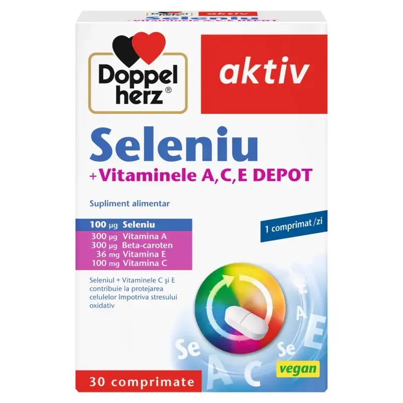 Seleniu+A, C, E Depot comp. N30 Doppelherz