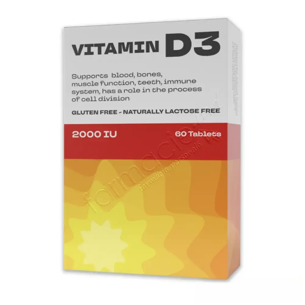Vitamina D3 2000 UI comp. N60 Pharmalife