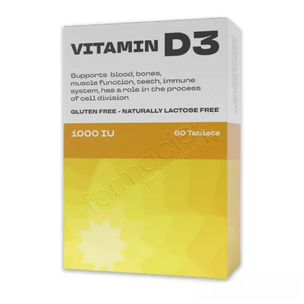Vitamina D3 1000 UI comp. N60 Pharmalife