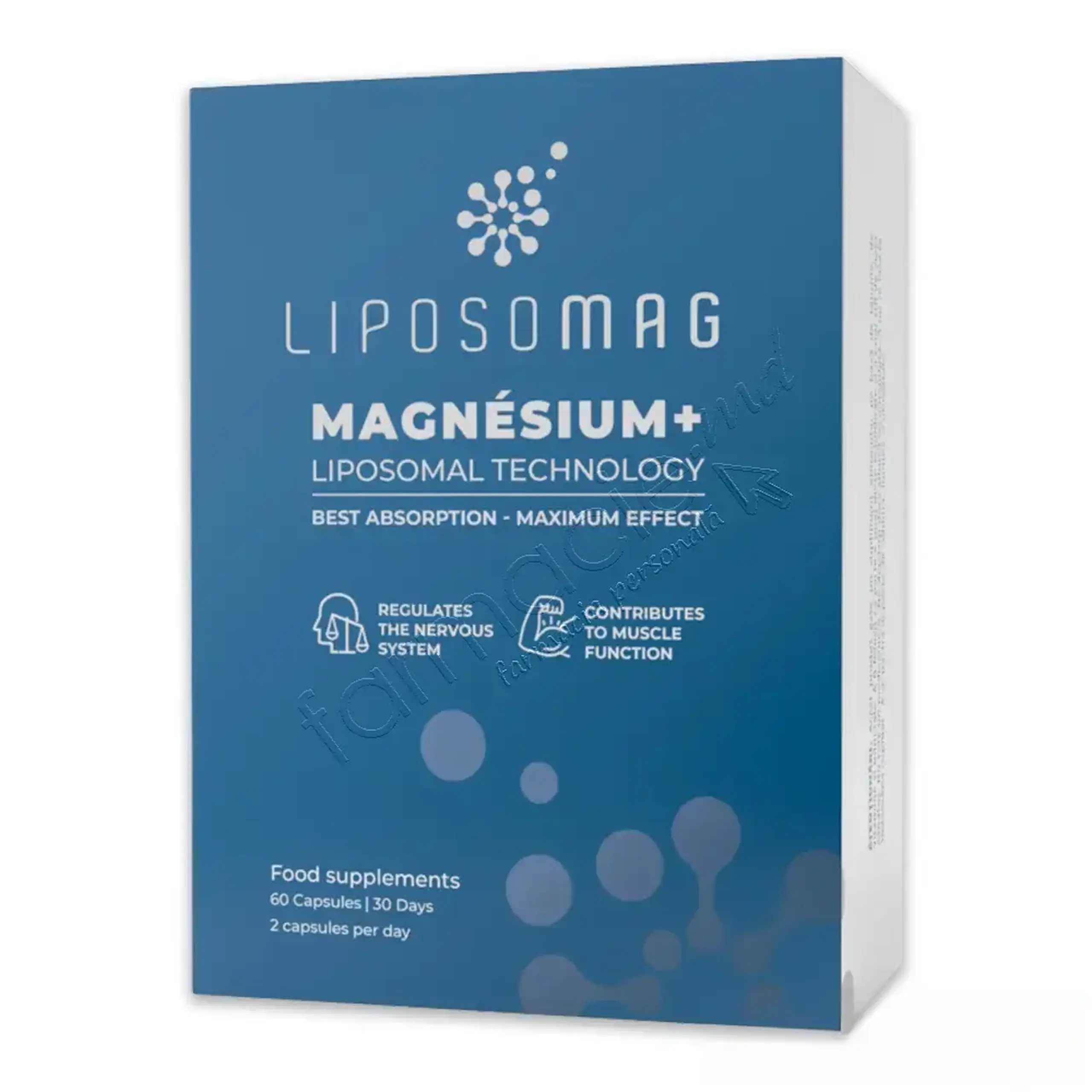 LIPOSOMAG Magneziu Lipozomal 300mg+Taurina, B6 caps. N60 Human Care