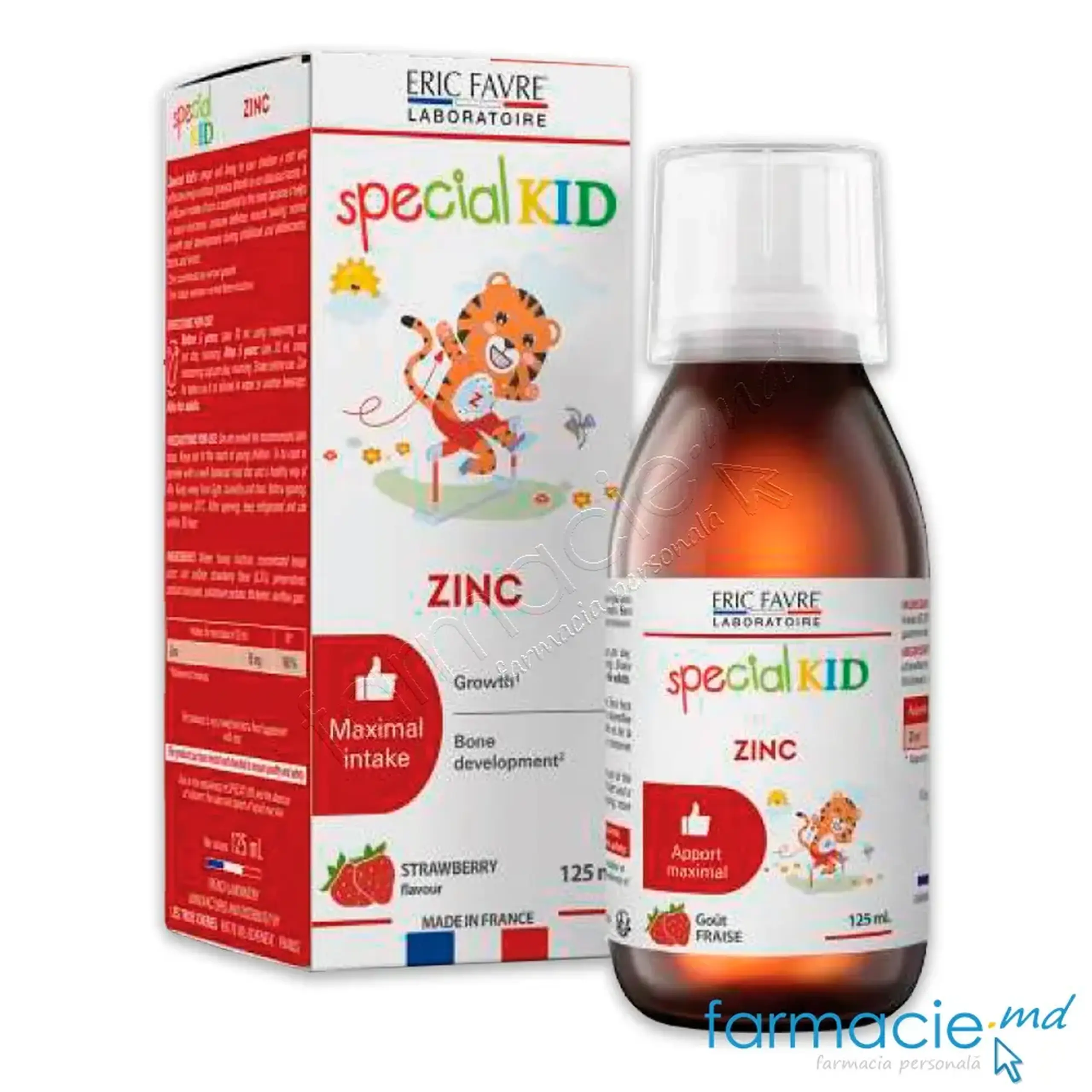 Special Kid Zinc sirop 125ml Eric Favre