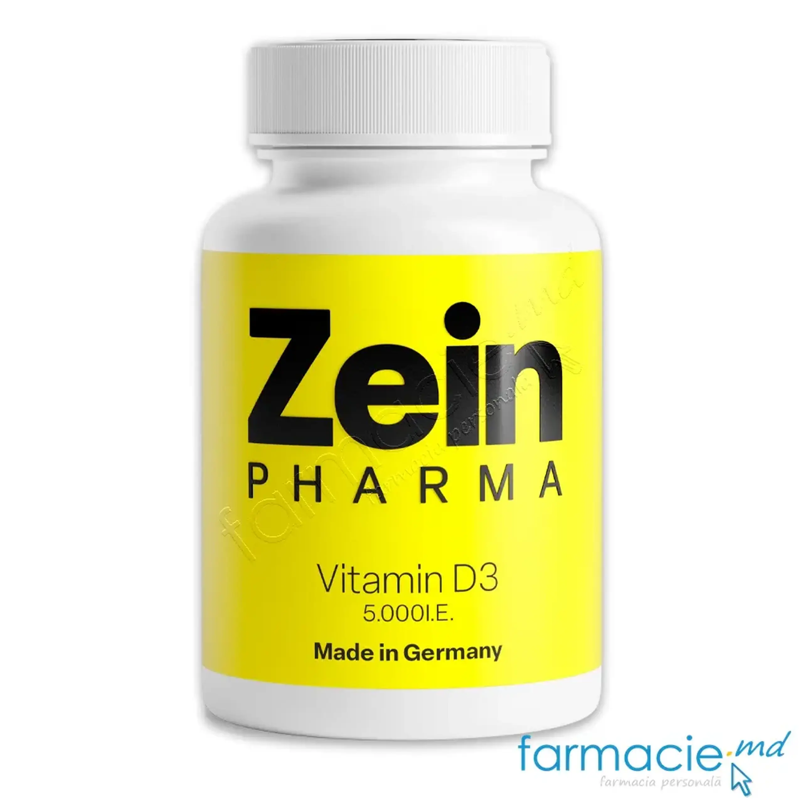Vitamina D3 5000 UI caps. N90 ZeinPharma