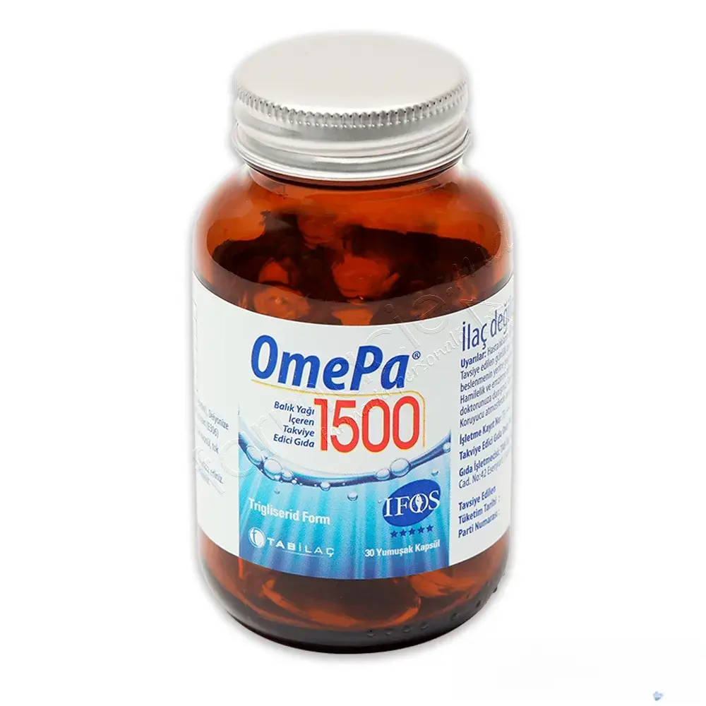 OMEPA Omega3 1500mg+Astaxanthin caps.gelatin.N30 Cardio Tab Ilac