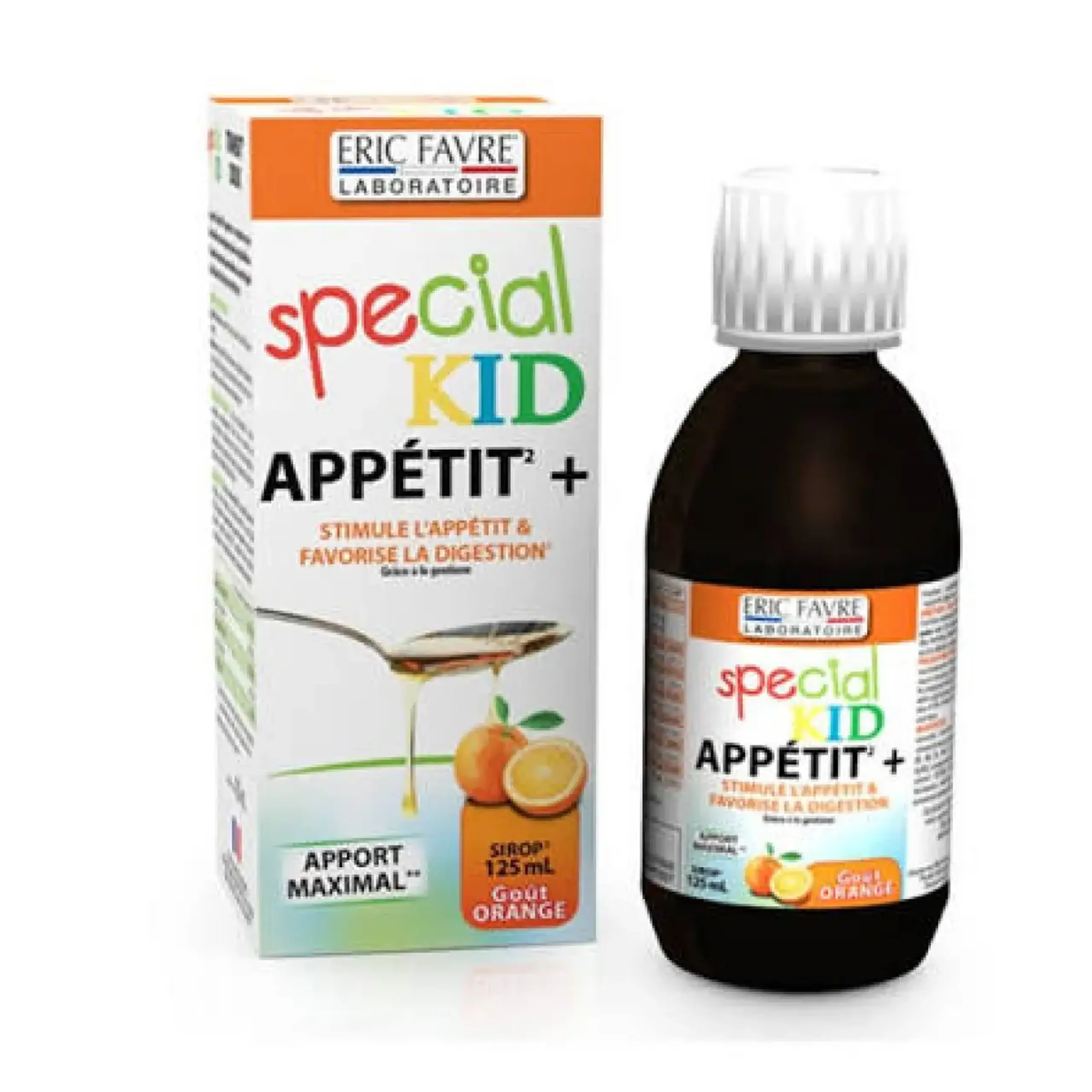 Special Kid Nutri+/Appetit+ sirop 125ml Eric Favre