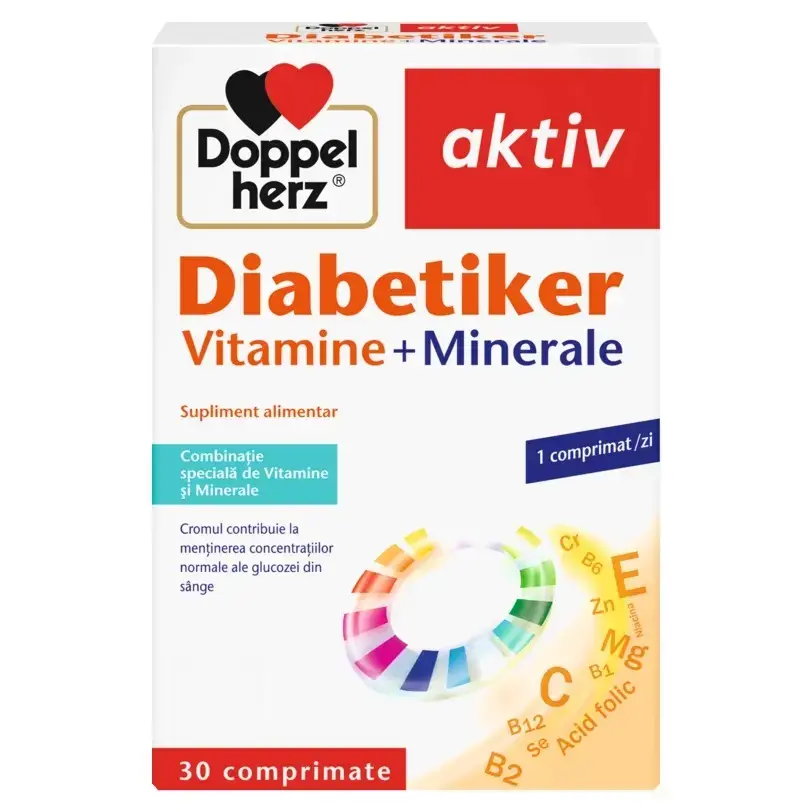 Diabetiker Vitamine+Minerale comp. N30 Doppelherz