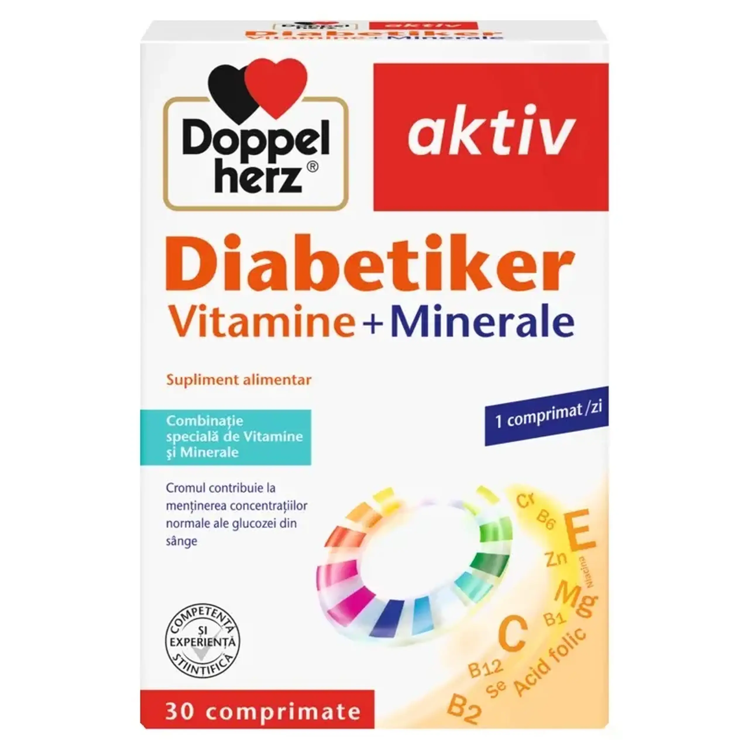 Diabetiker Vitamine+Minerale comp. N30 Doppelherz