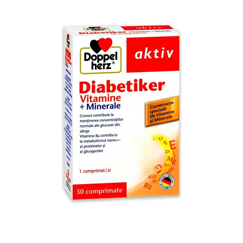 Diabetiker Vitamine+Minerale comp. N30+10 Doppelherz