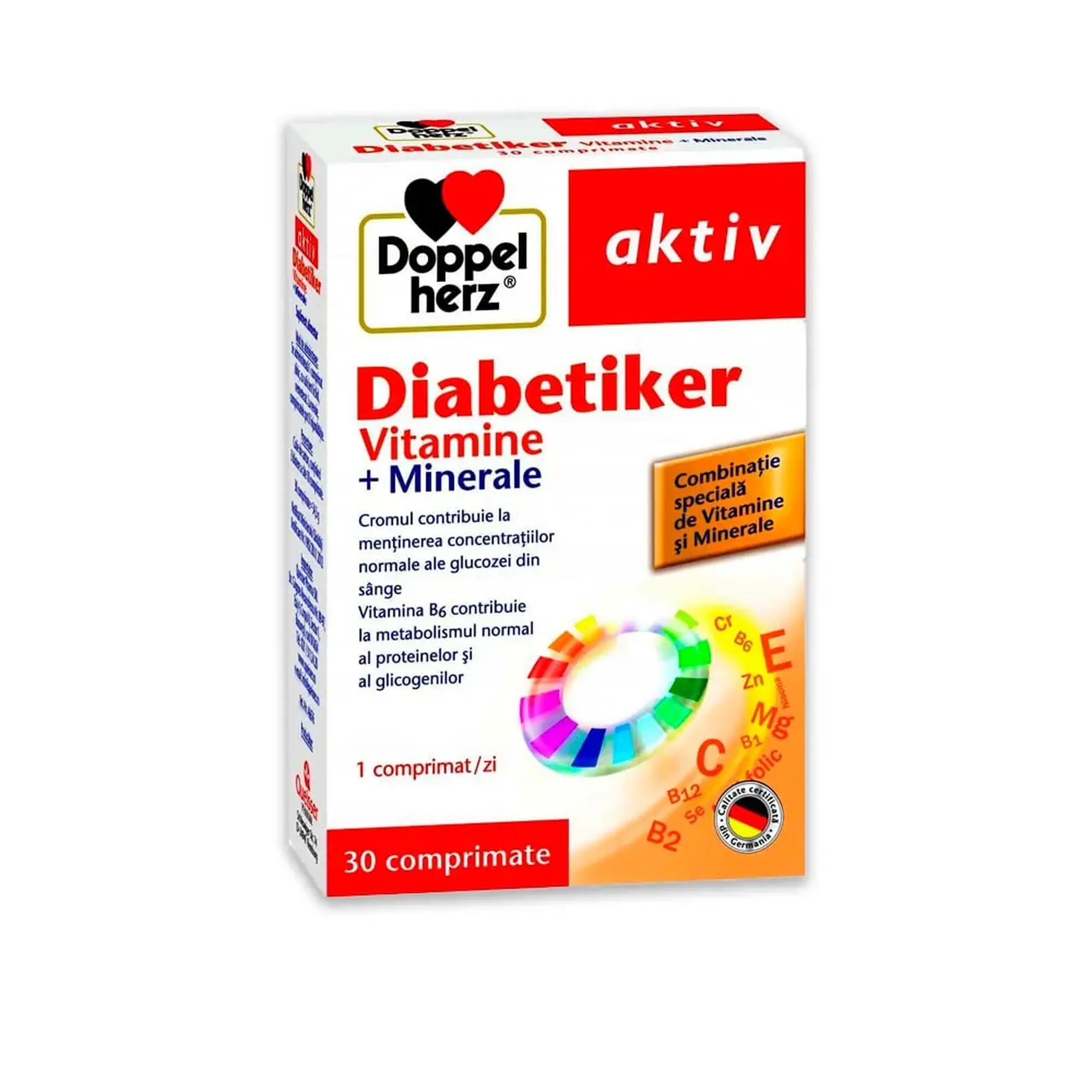 Diabetiker Vitamine+Minerale comp. N30+10 Doppelherz