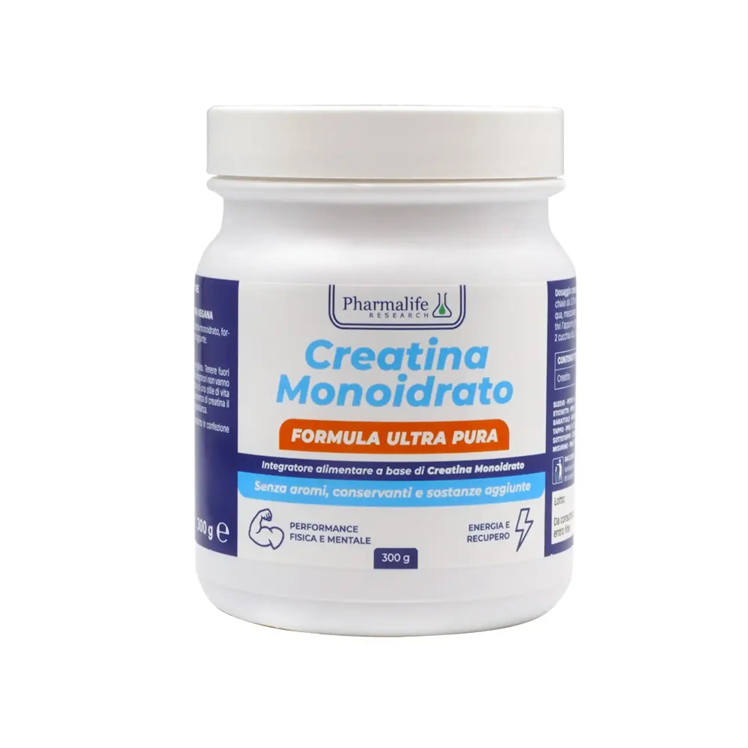 Creatina Pura monohydrat pulbere 300g (o doza 3g) Pharmalife