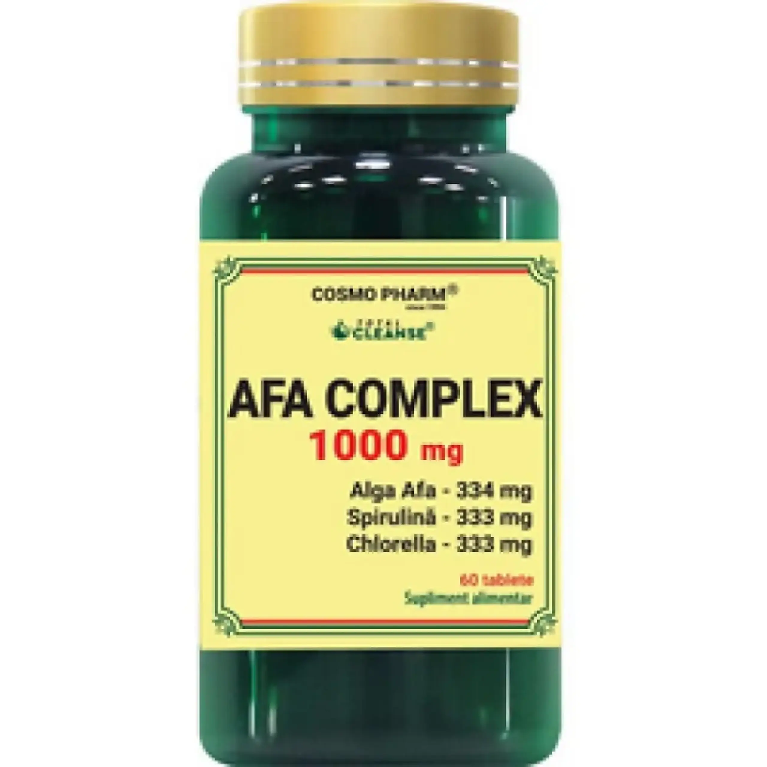 AFA Complex 1000mg Energie si Imunitate comp. N30 Cosmo Pharm