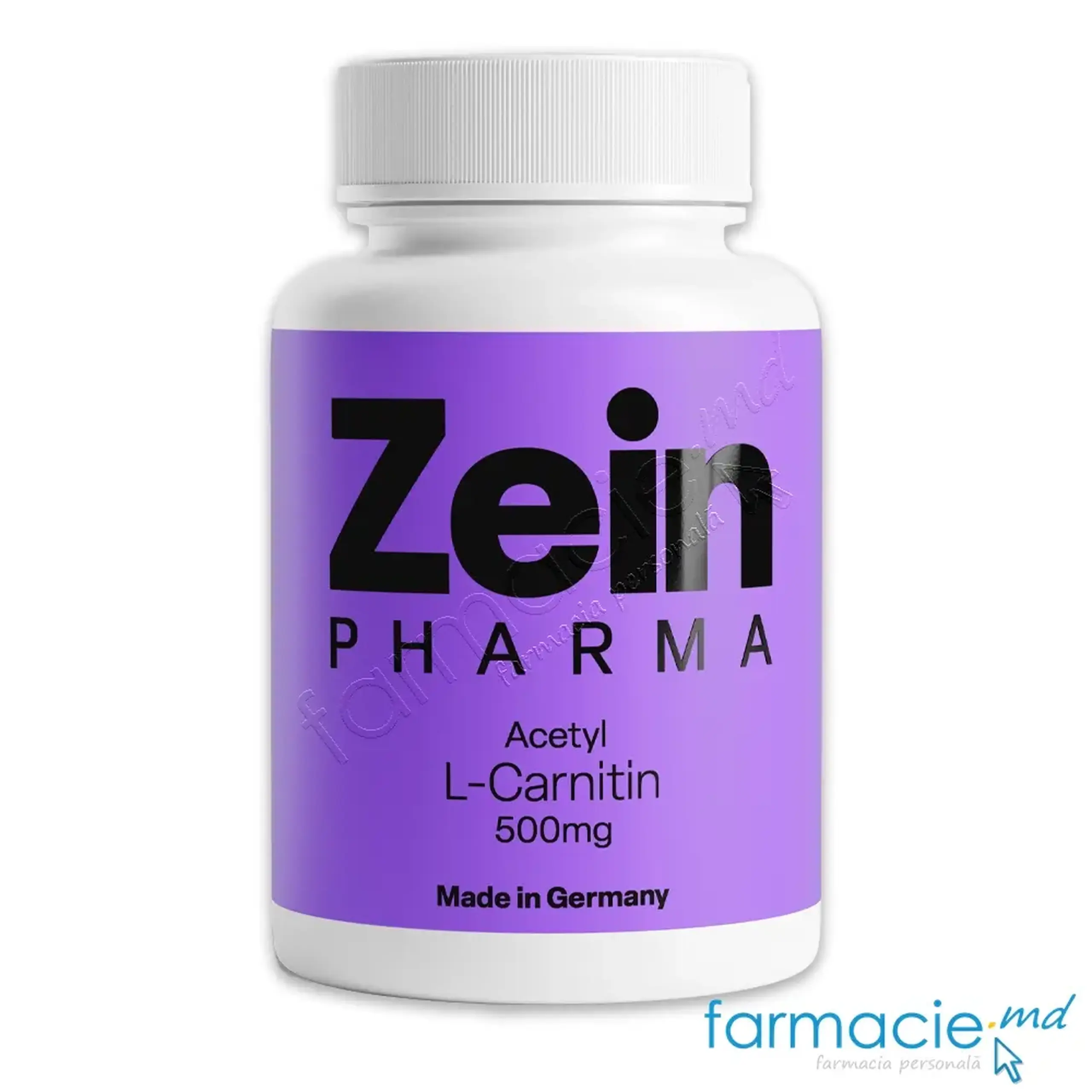 Acetyl L-Carnitin 500mg (metabolizm, cerebral) caps. N60 ZeinPharma