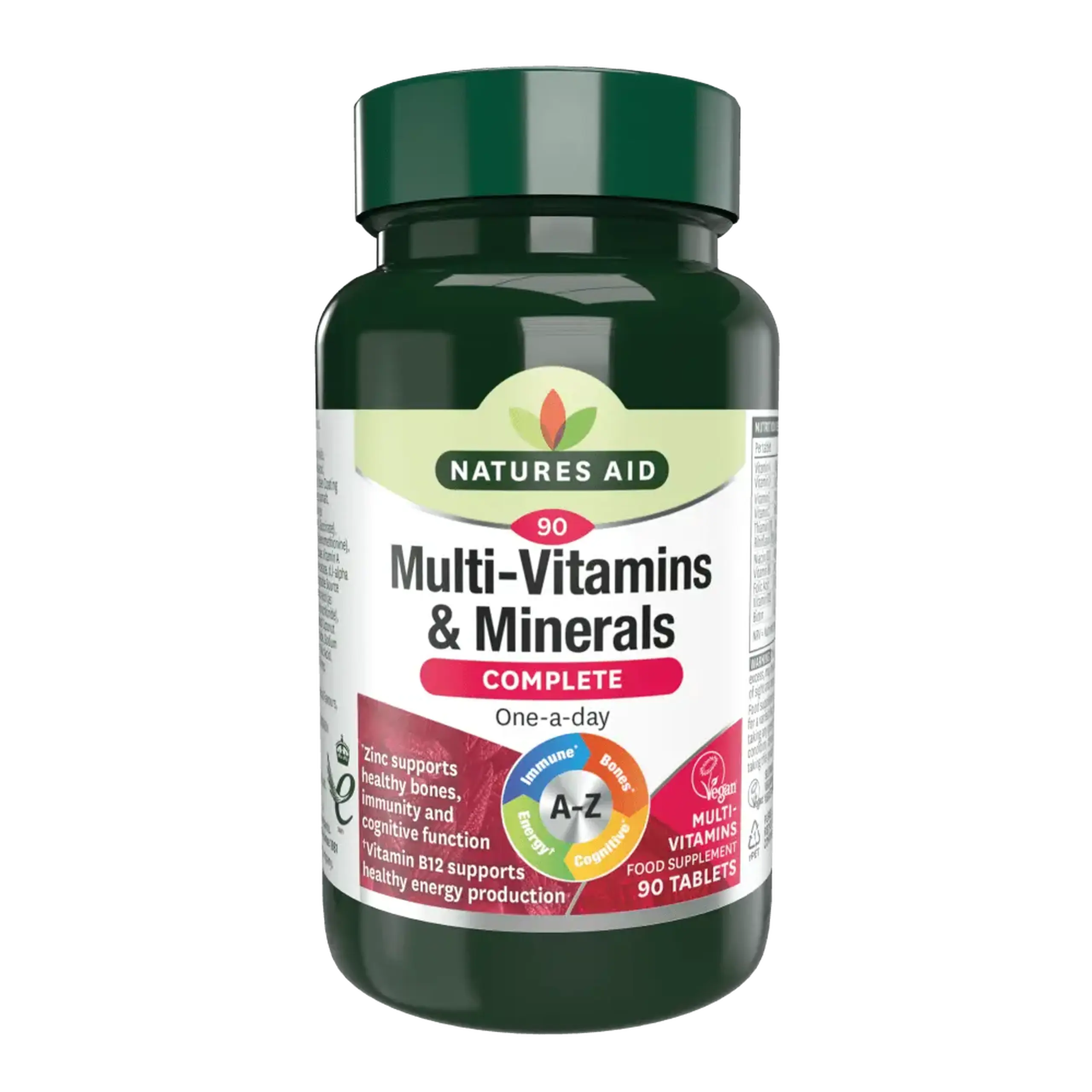 Multivitamine+Minerale A-Z Vegan comp. N90 Natures Aid