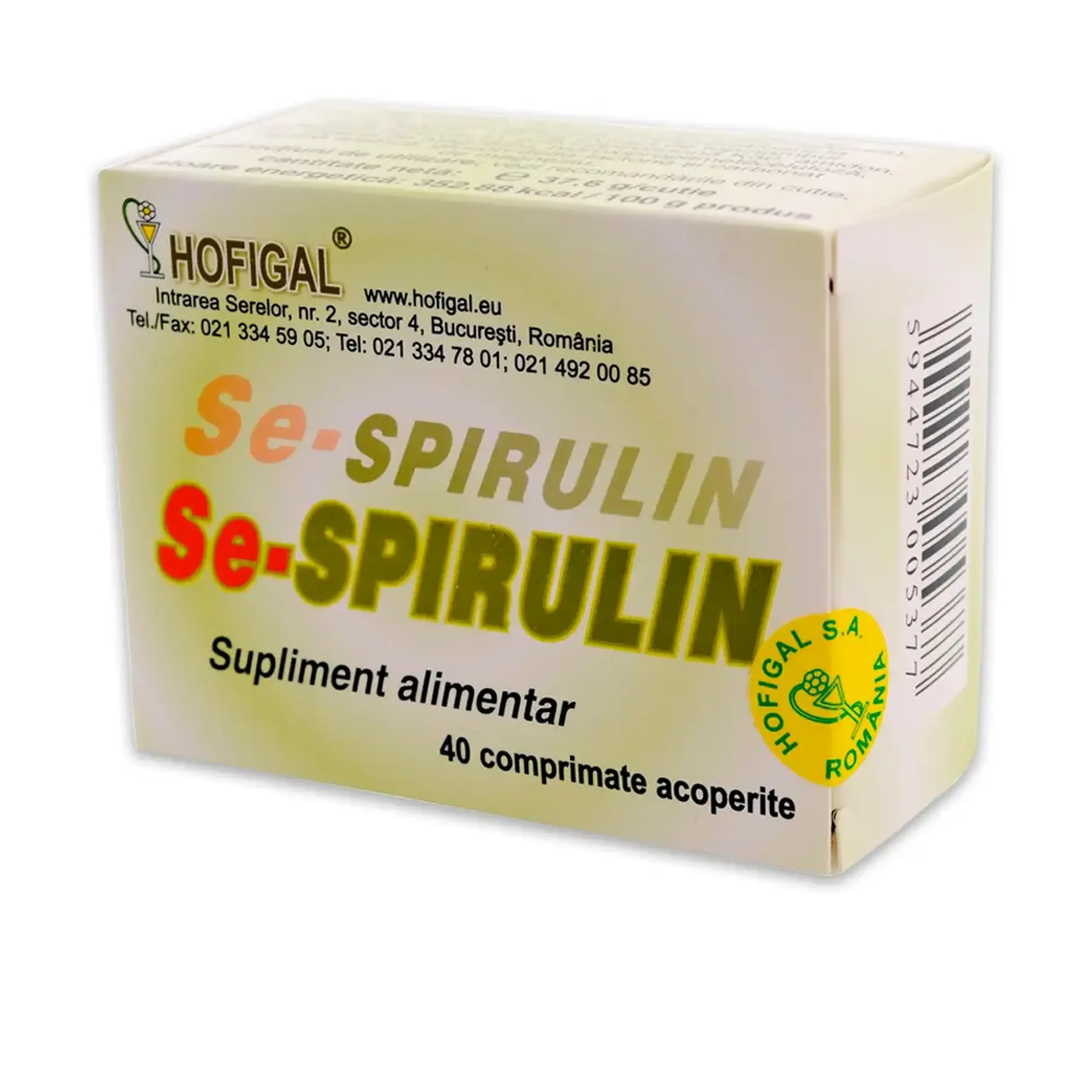 Se-Spirulina comp.N40 (antioxidant) Hofigal