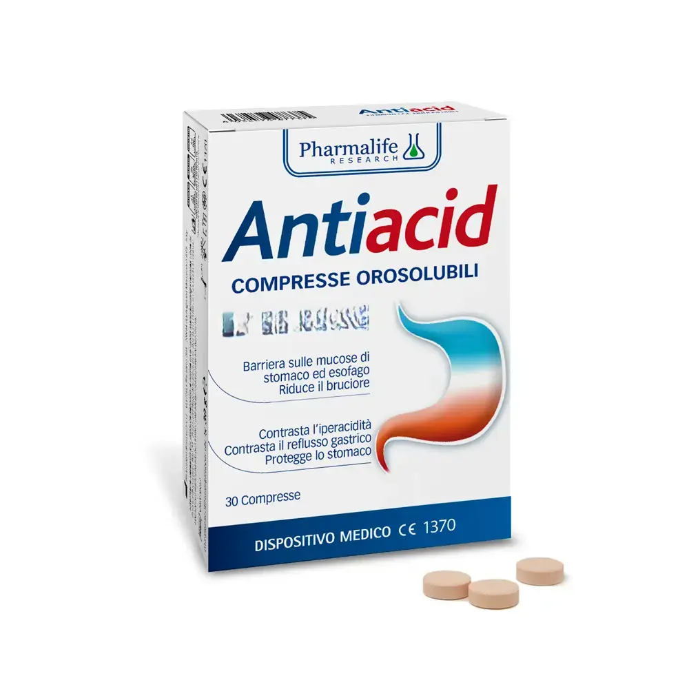 Antiacid comp.N30 (hiperaciditate, reflux gastric) Pharmalife