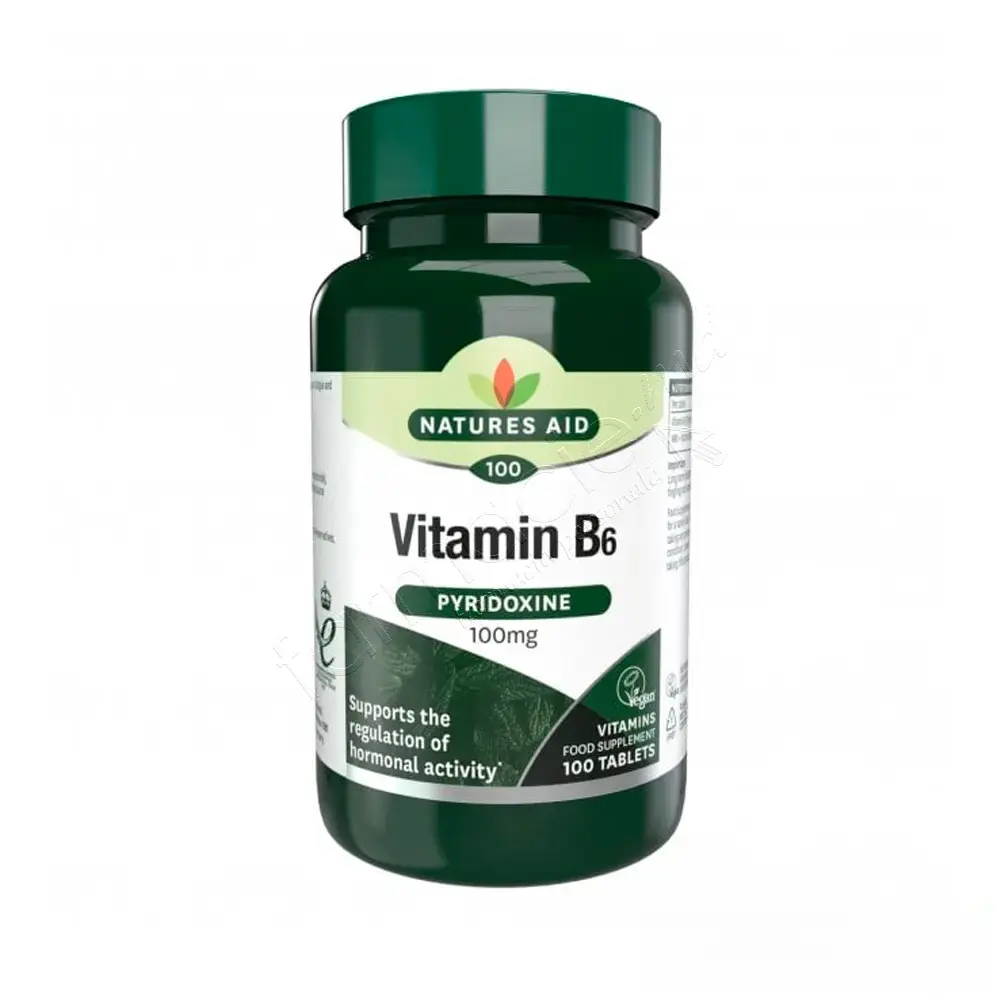 Vitamina B6 (piridoxina) 100mg comp.N100 Natures Aid