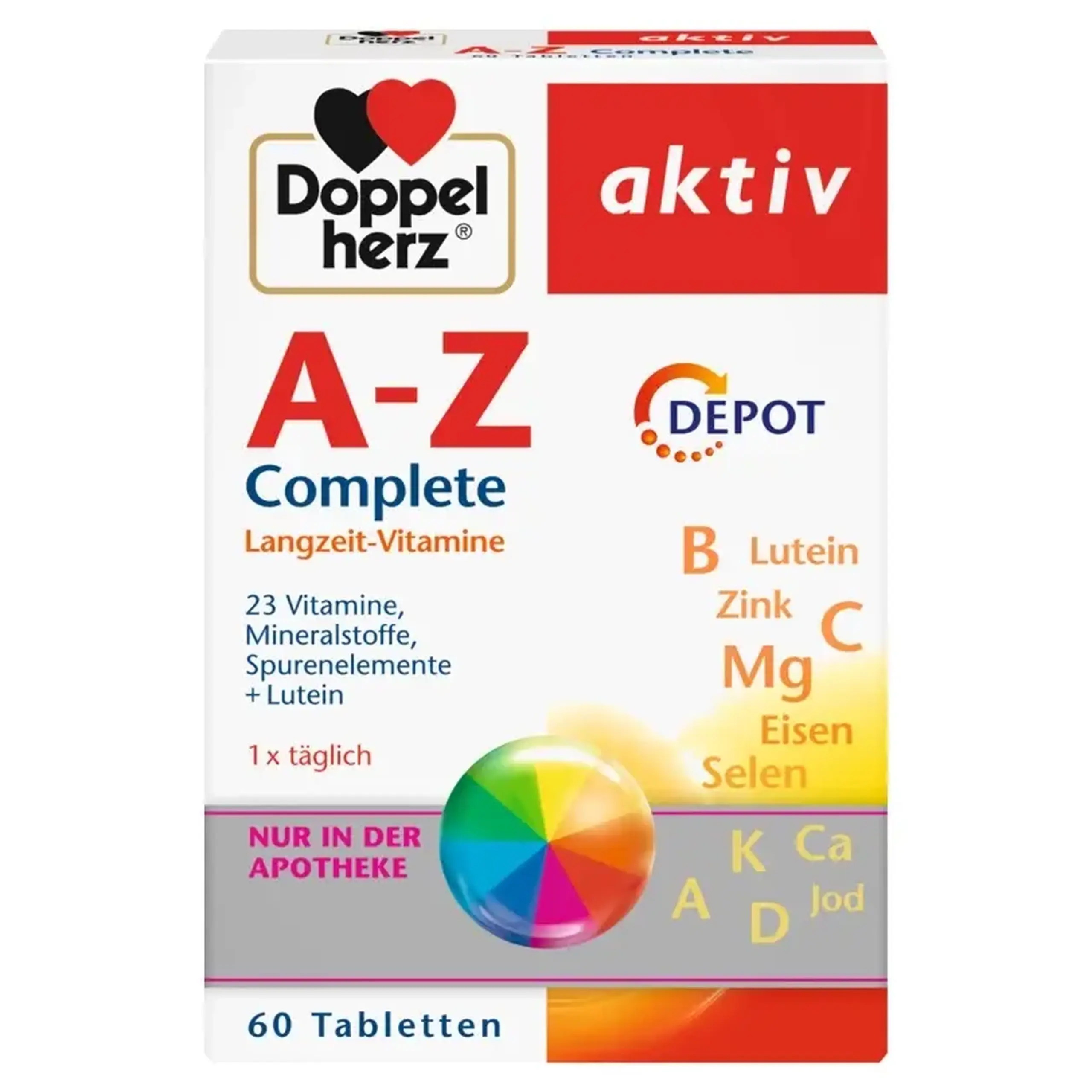 Multivitamine+Minerale A-Z Depot cu Luteina comp. N60 Doppelherz