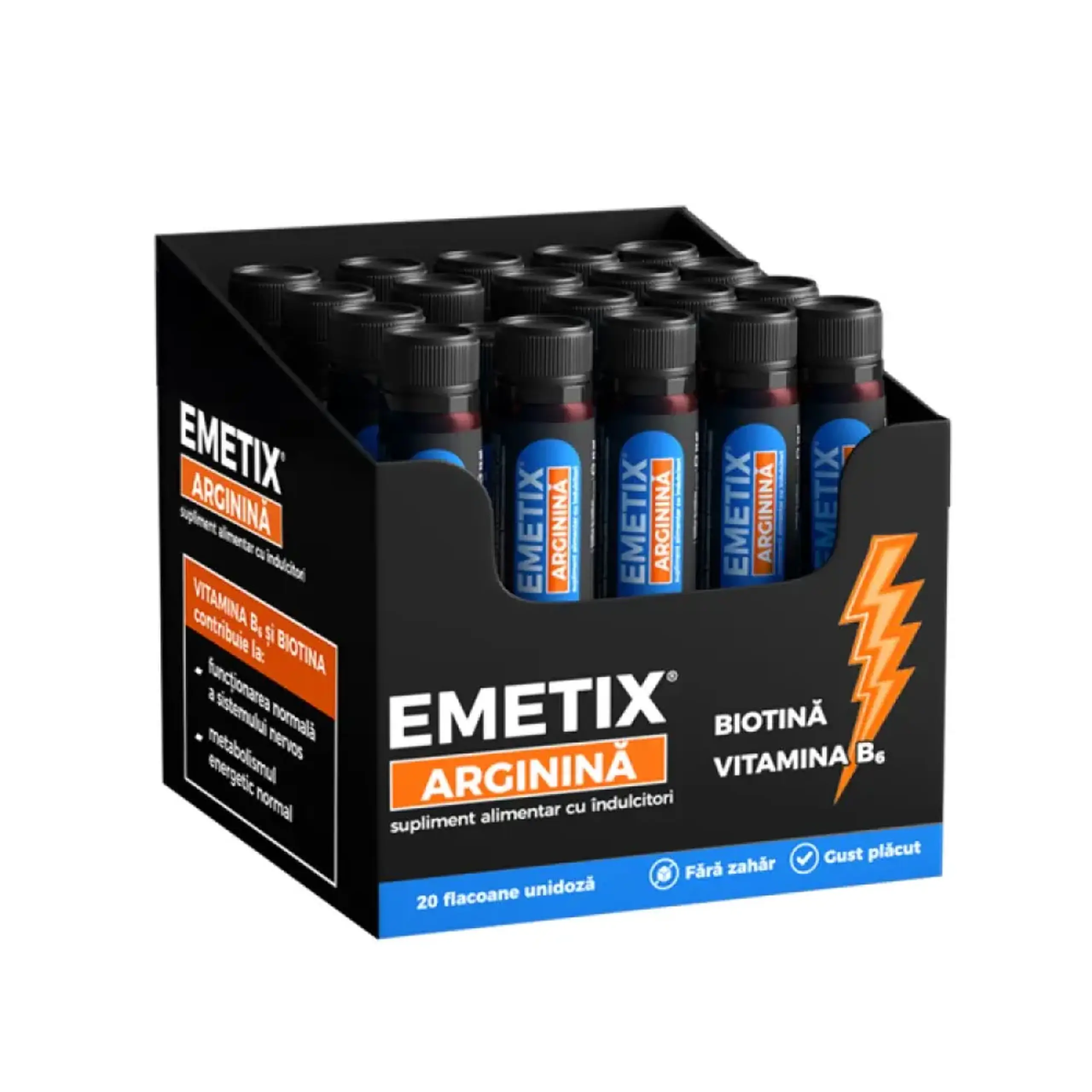 Emetix Arginina flacoane N20 Fiterman