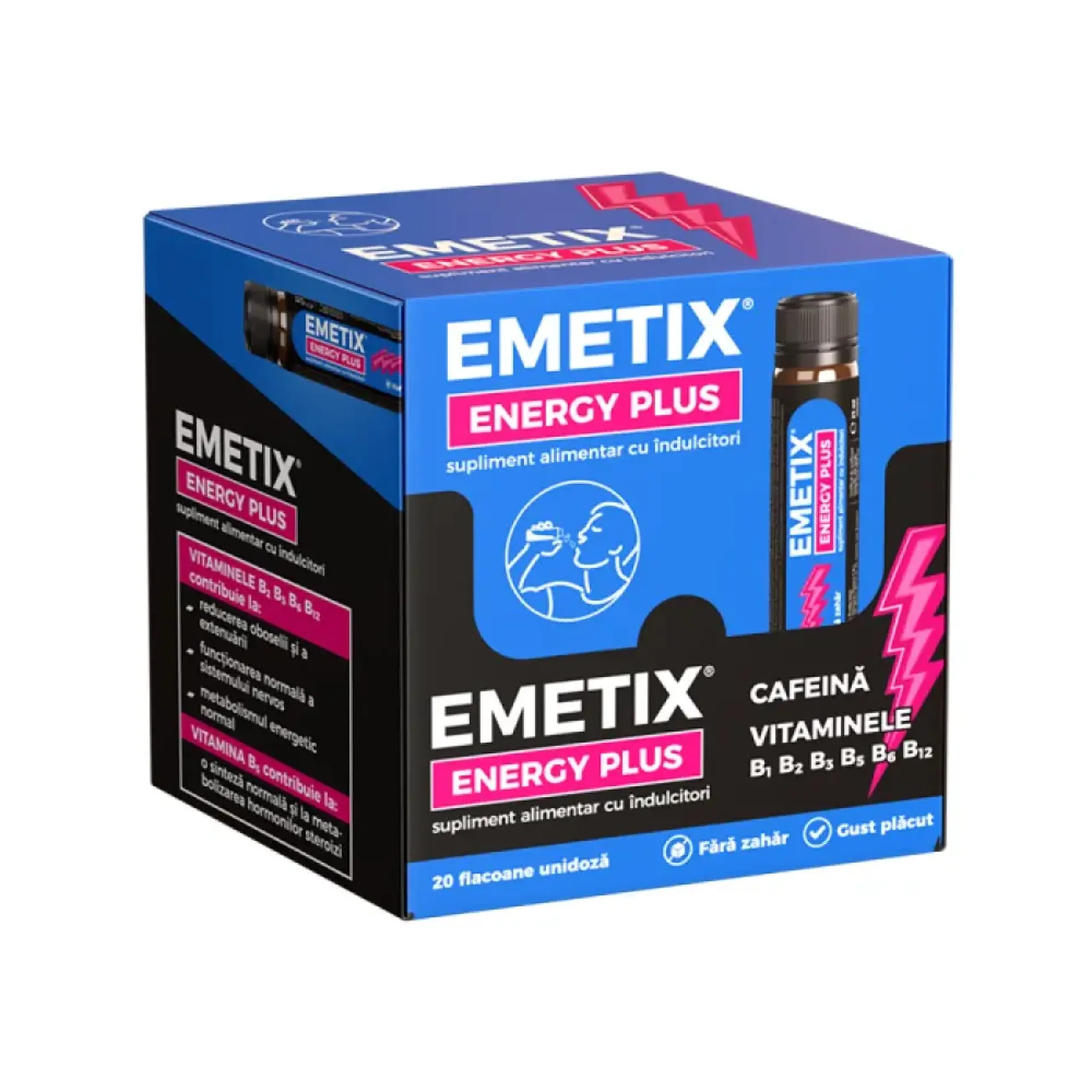 Emetix Energy Plus flacoane N20 Fiterman