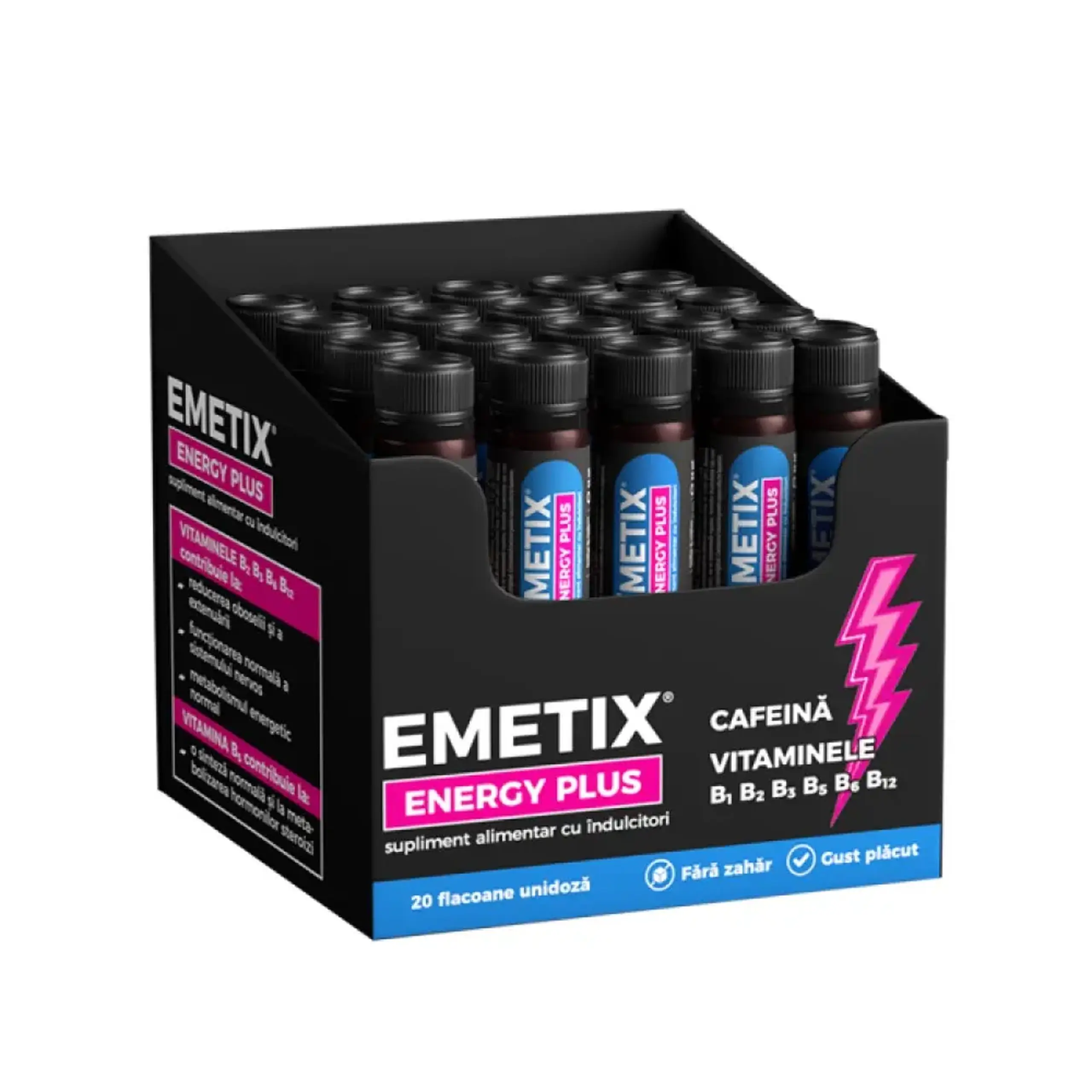 Emetix Energy Plus flacoane N20 Fiterman