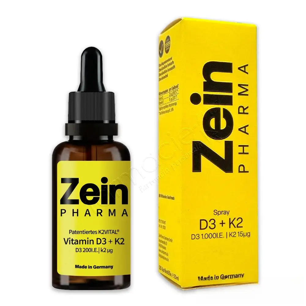 Vitamina D3+K2 (200 UI+15μg) Family 1+ picaturi 20ml ZeinPharma