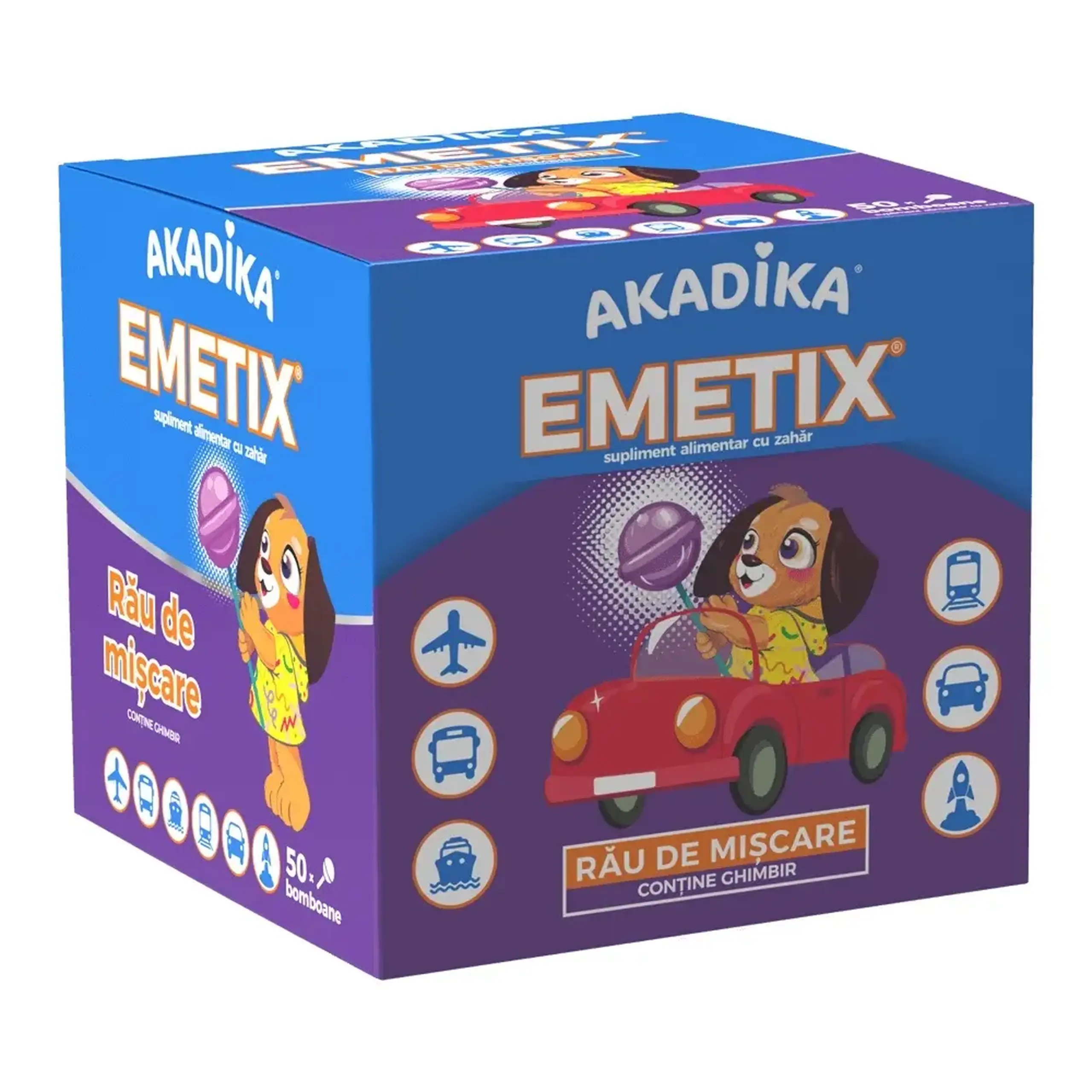 AKADIKA Emetix acadele N1 (rau de miscare) (+3ani) Fiterman