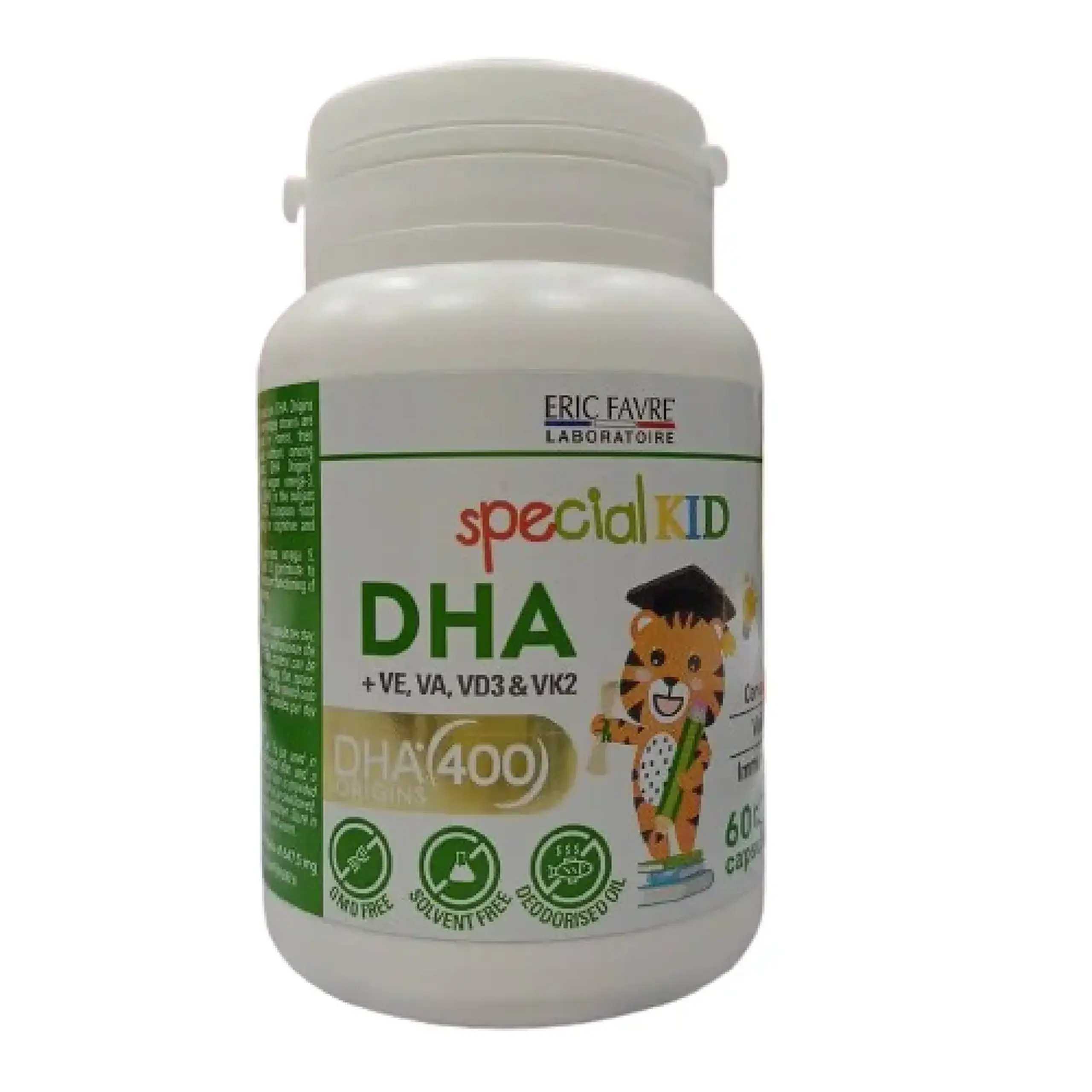 Special Kid DHA+Vit E+A+D3+K2 caps. N60 Eric Favre