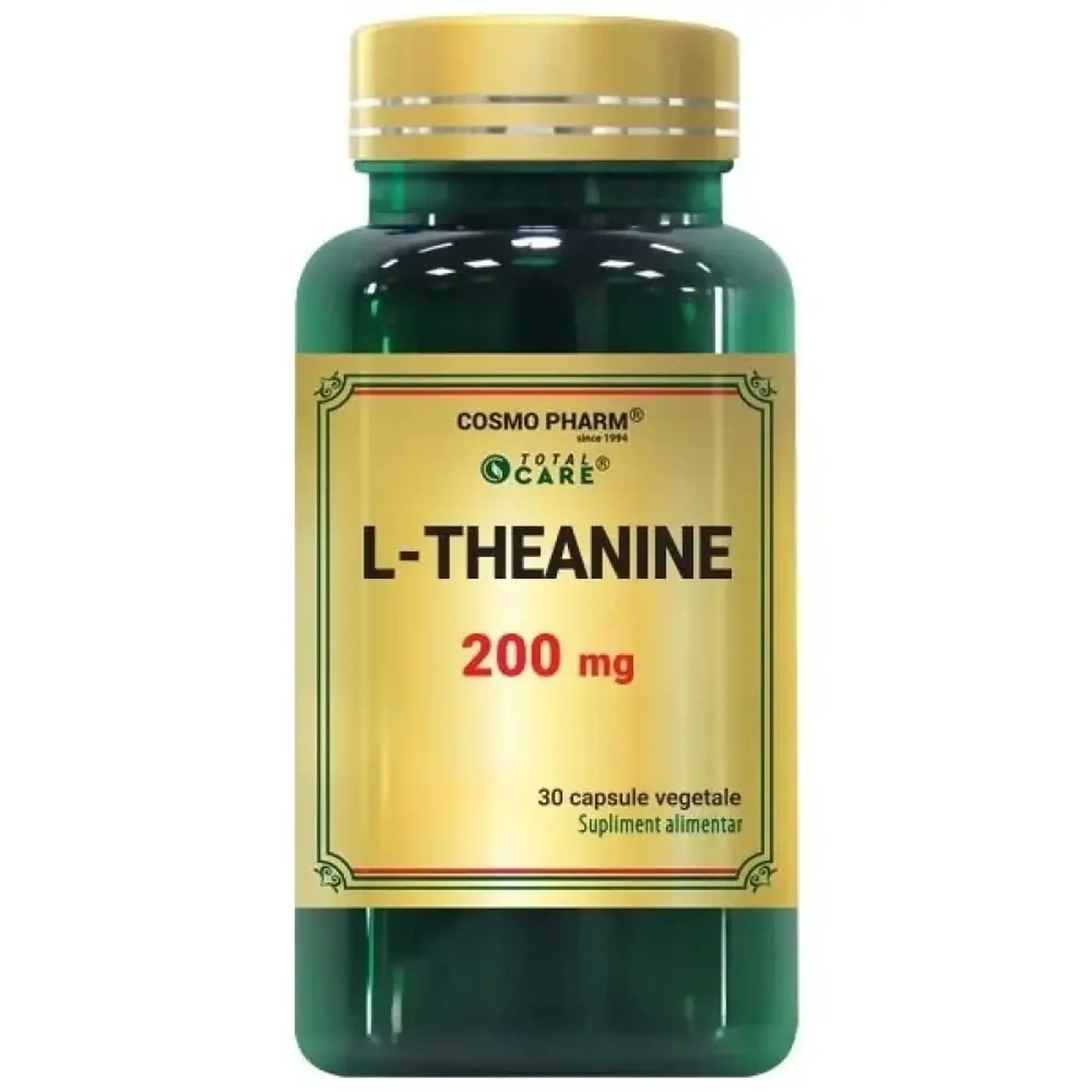 L-Theanine 200mg Calm si Relaxare caps. N30 Cosmo Pharm