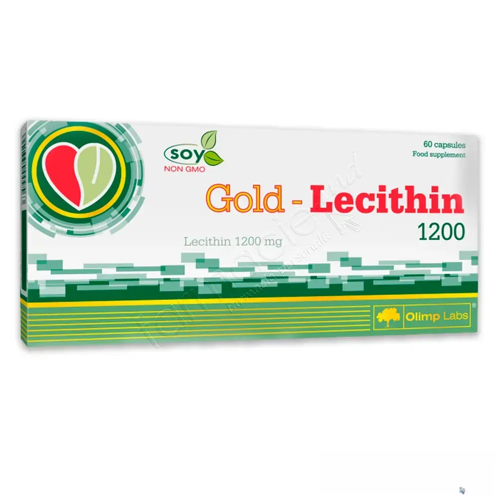 Lecitina Gold 1200mg caps. N60 Olimp