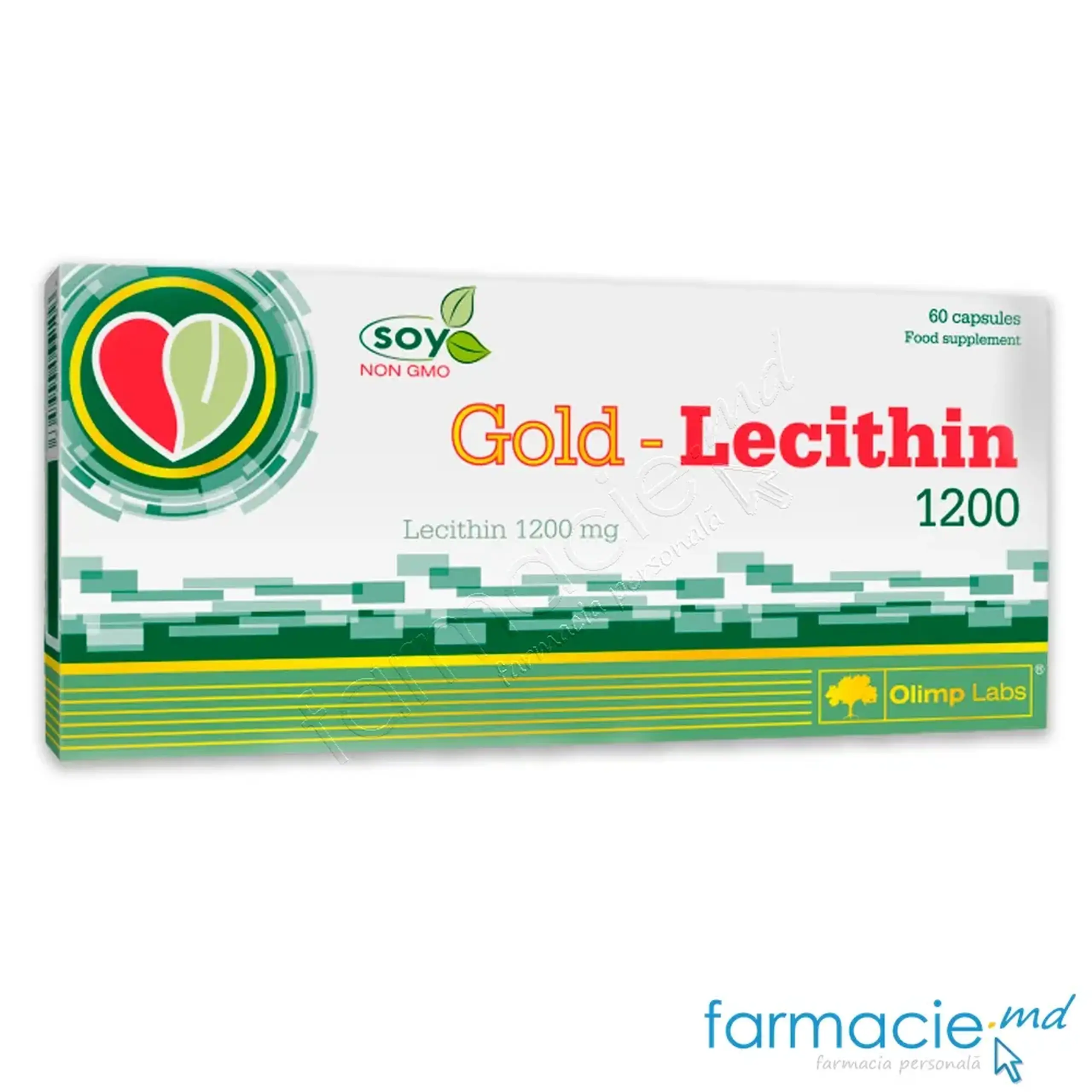 Lecitina Gold 1200mg caps. N60 Olimp