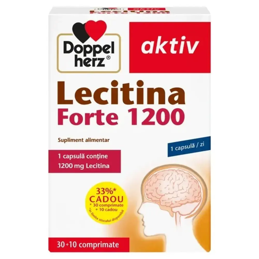 Lecitina Forte 1200mg caps. N30+10 Doppelherz