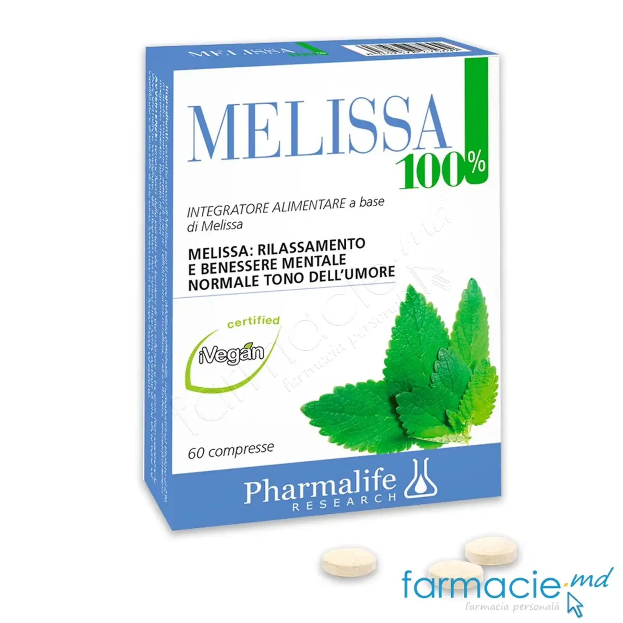 Melissa 100% comp. N60 Pharmalife