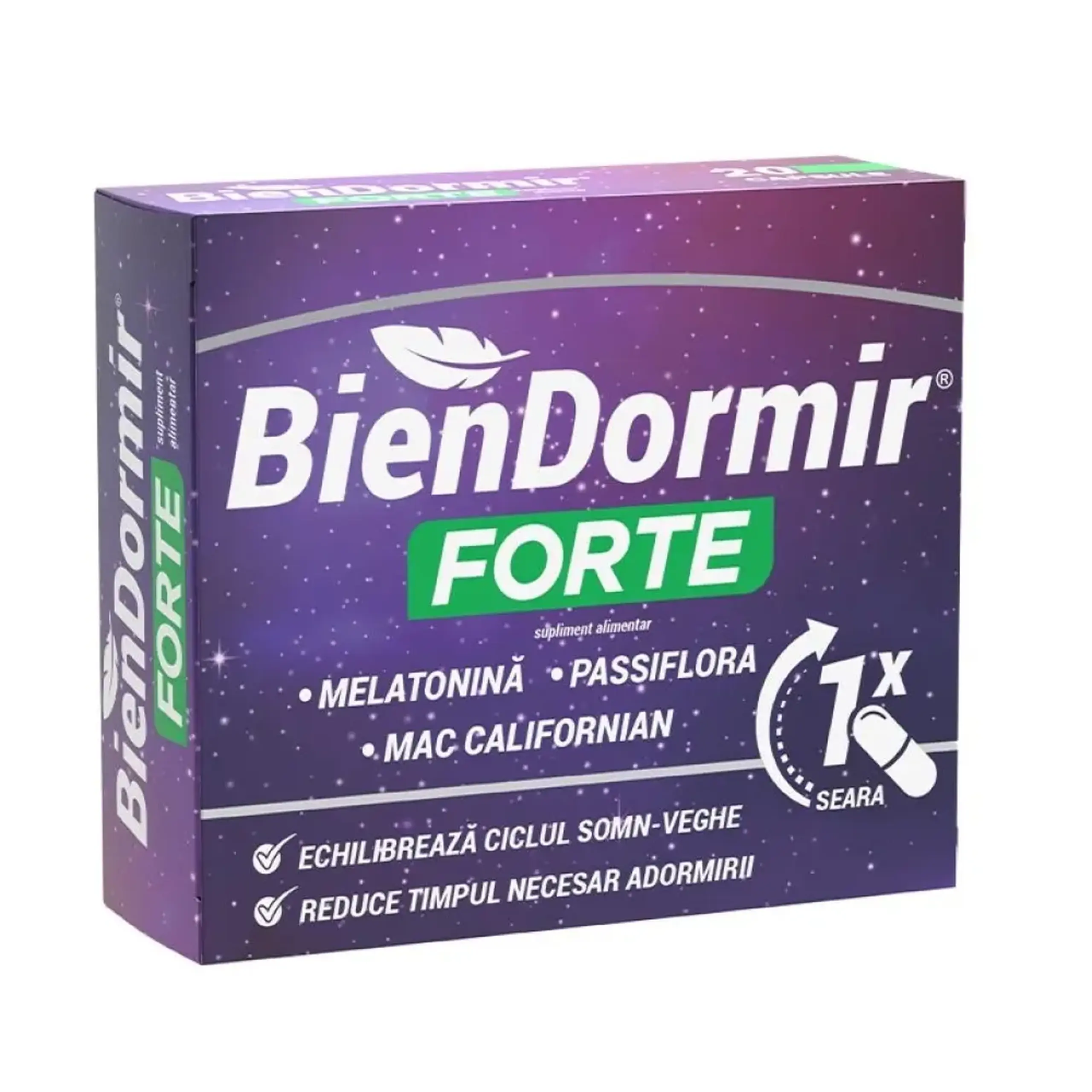 Bien Dormir Forte (melatonina,passiflora) caps. N10 Fiterman