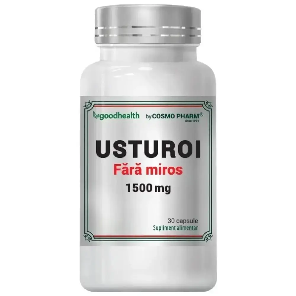Usturoi Fara Miros 1500mg Inima si Circulatie caps. N30 Cosmo Pharm